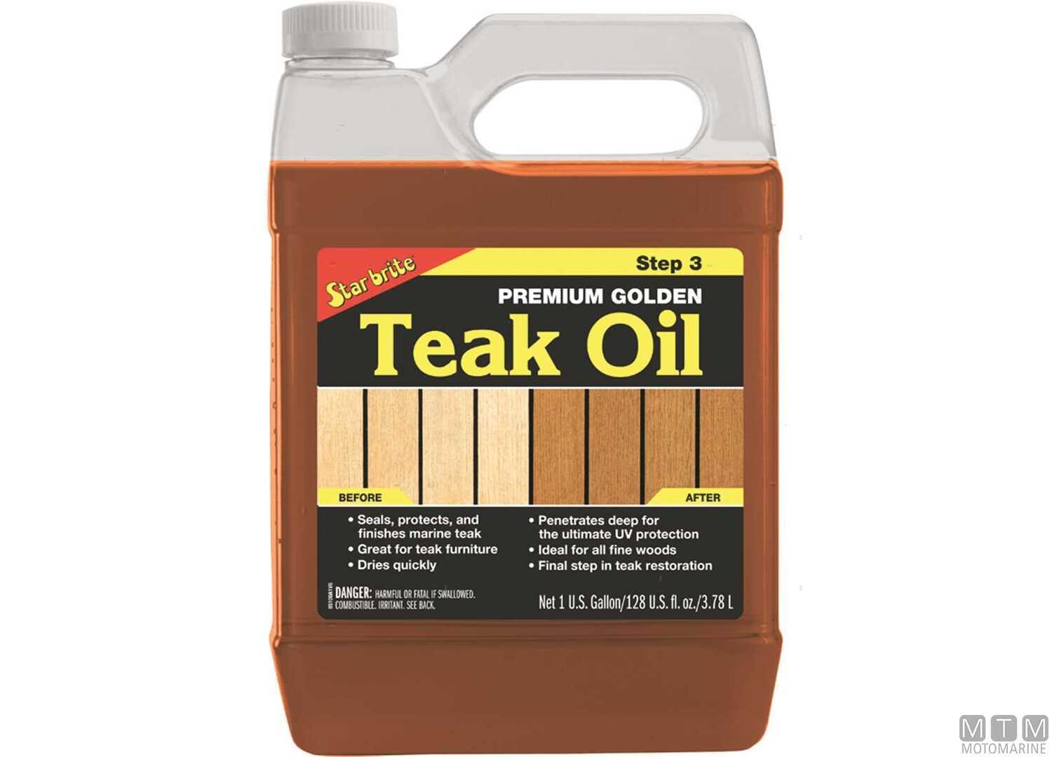 Image Star Brite Premium Golden Teak Oil 3,8L