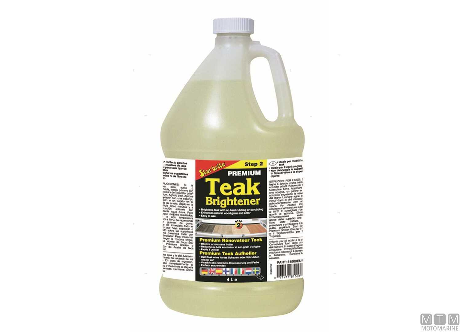 Image Star Brite Teak Brightener 3,8L