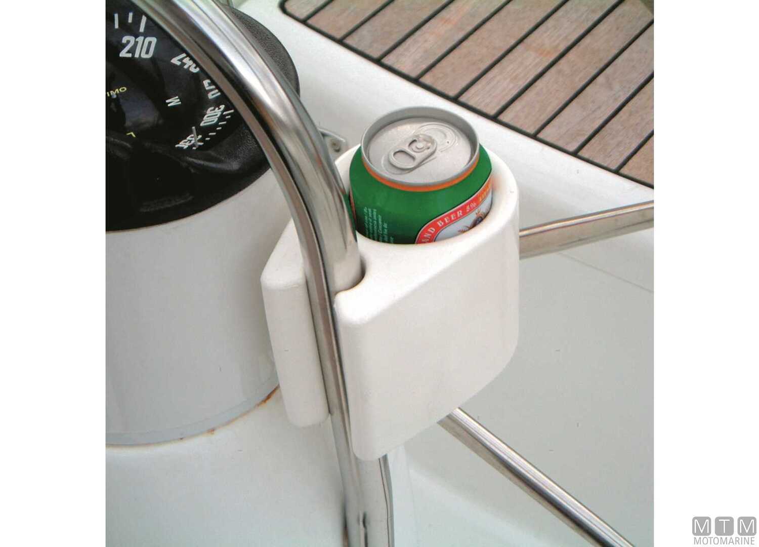 Image Clip Drink Holder White