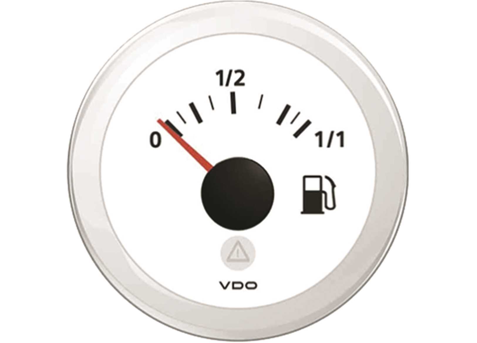 Image Indicatore Livello Carburante 240-30 Ohm Vdo White