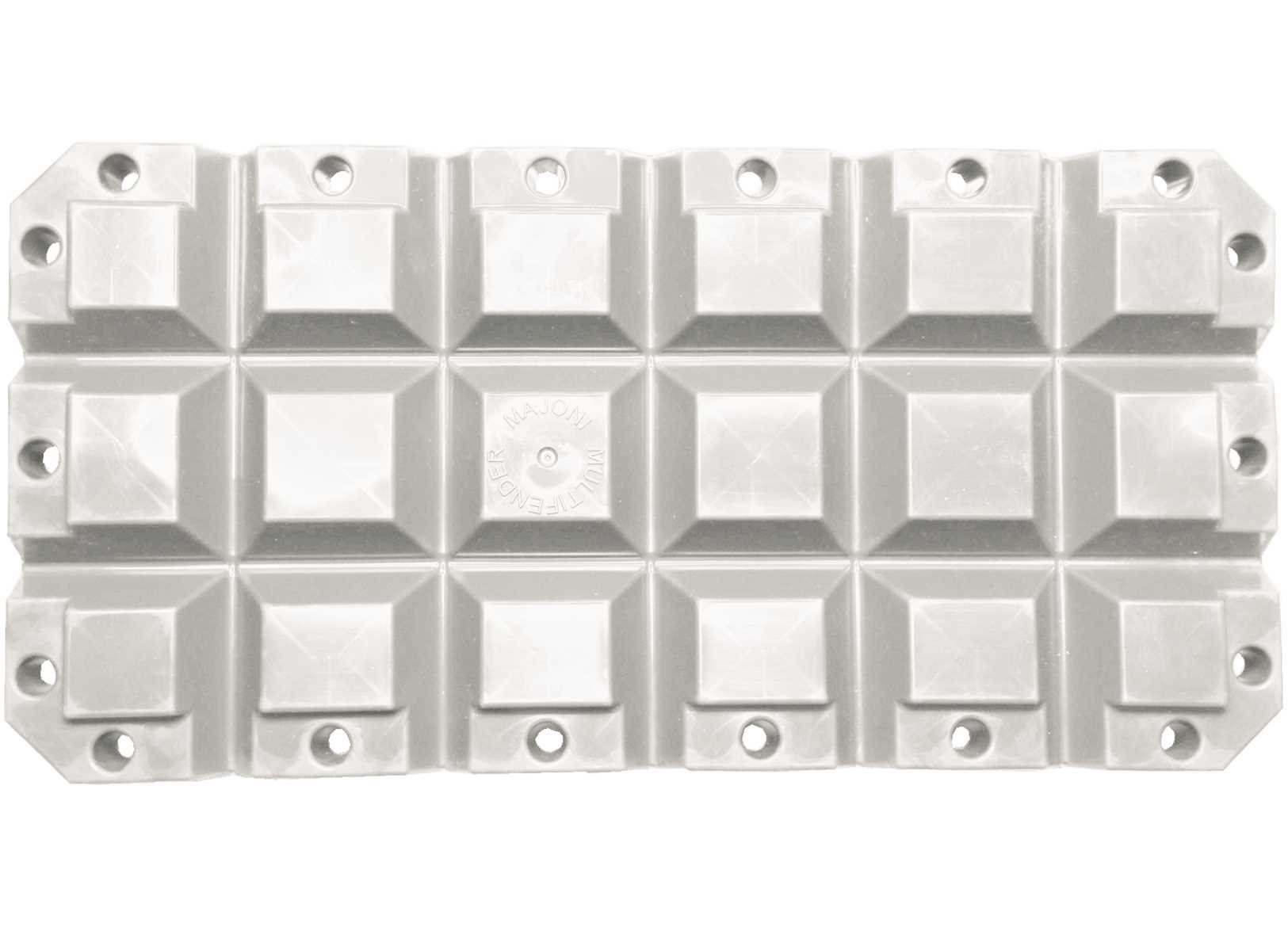 Image Piastra Multi Fender Bianco Majoni 60x38cm h8cm