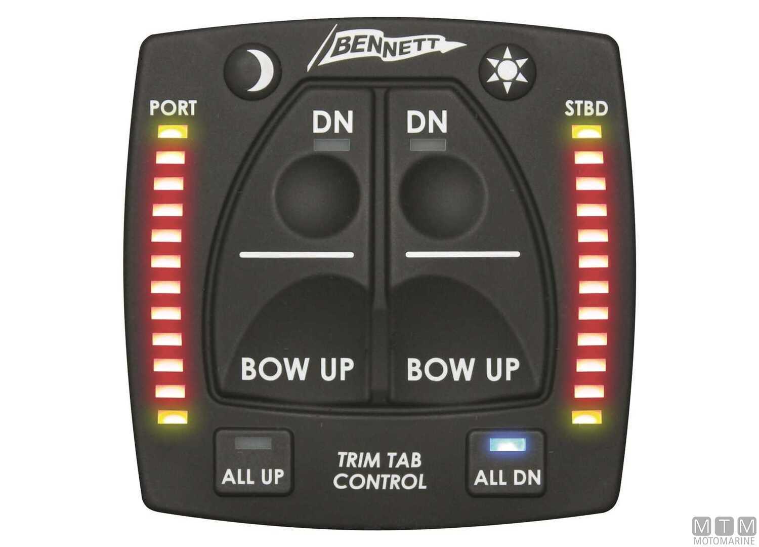 Image Indicatore Assetto Trim Bennett Idraulico OBI9000H