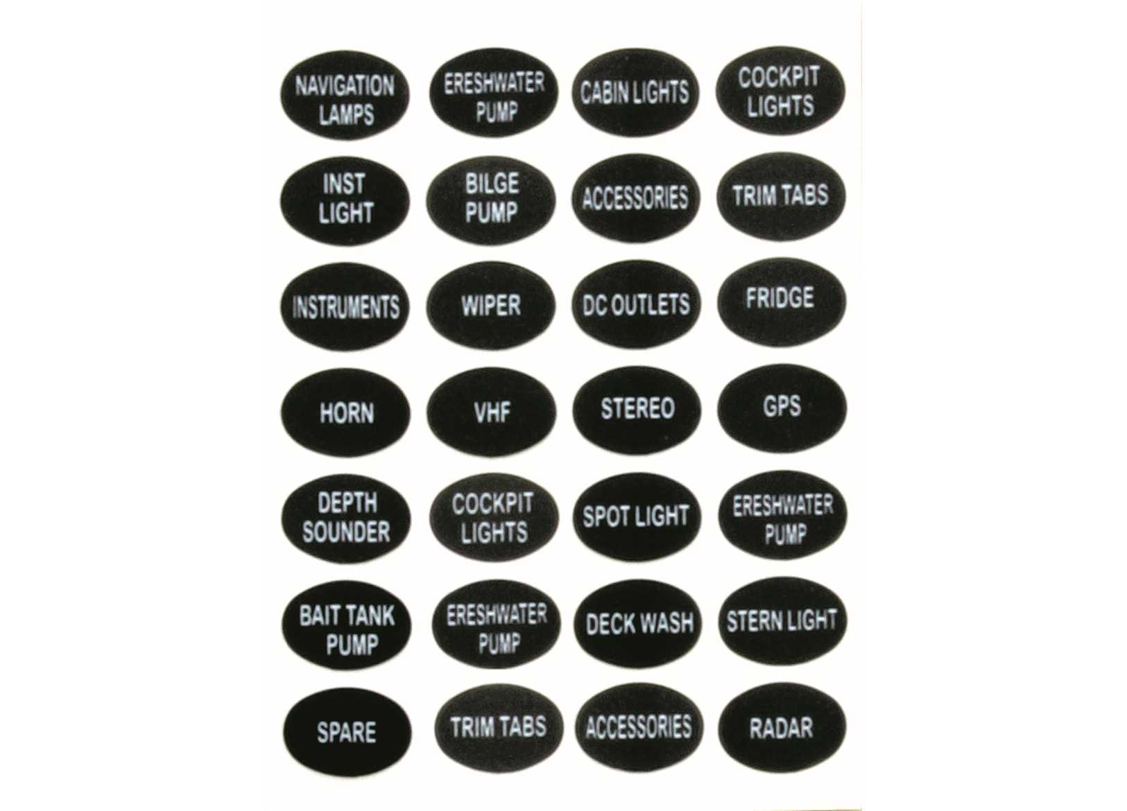 Push Button Switch Panel 3+1 Positions 125x100mm-img2102732_2.jpg