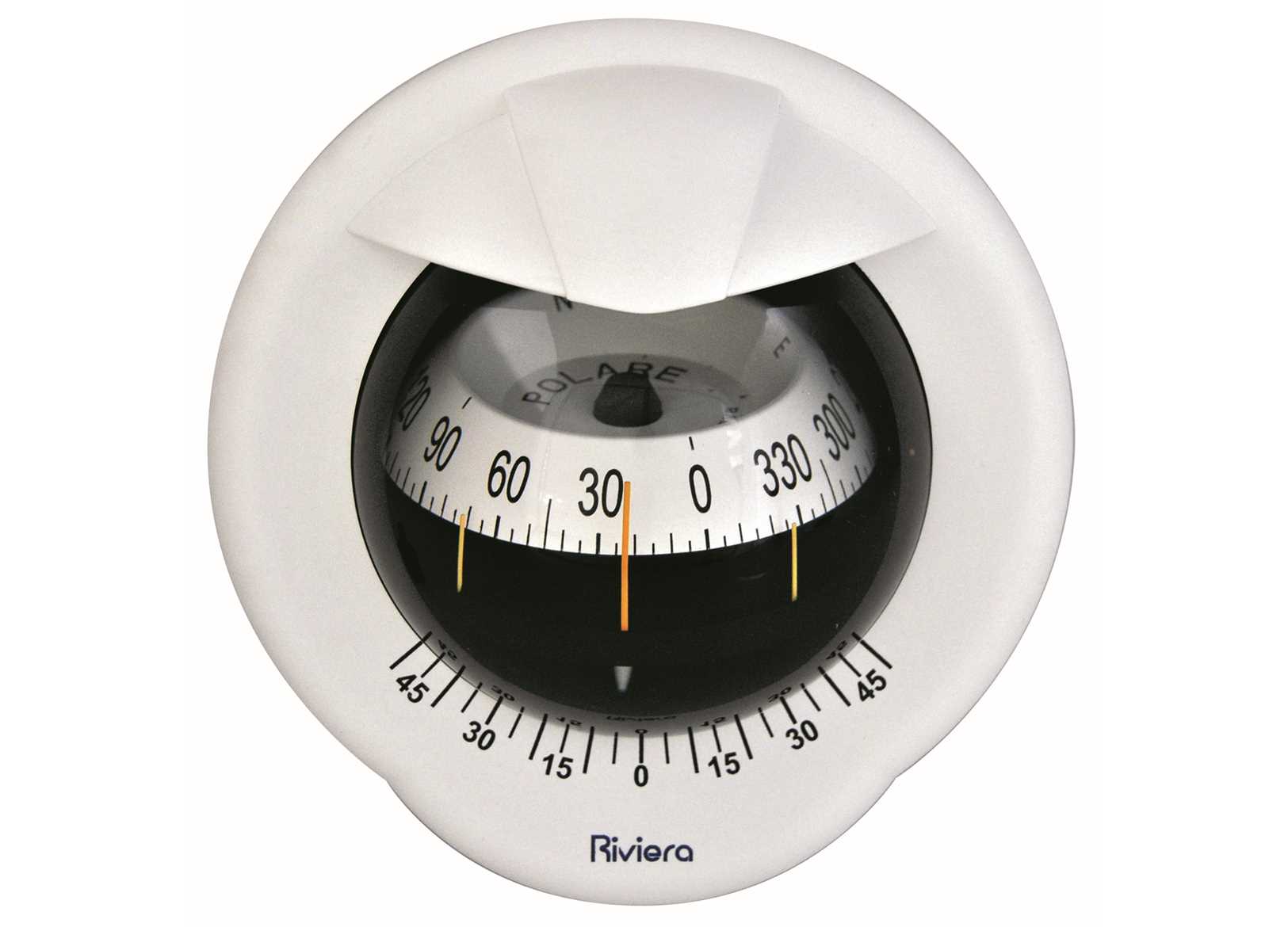 Image Bussola Verticale Riviera Pegasus 4-BP2 Bianca Rosa Bianca