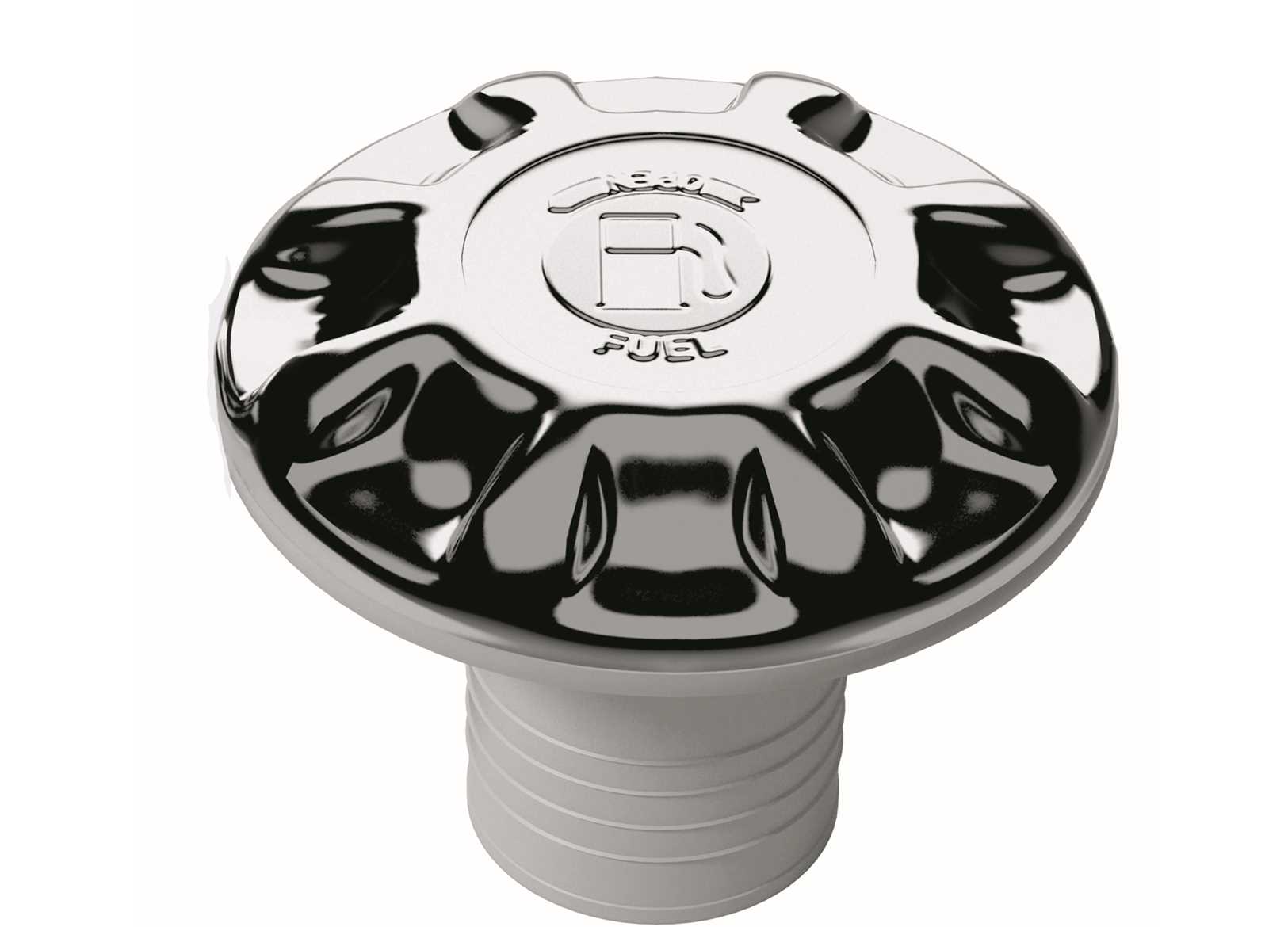 Image Tappo Coperta Ufo Fuel &Oslash;50mm in Plastica Cromata