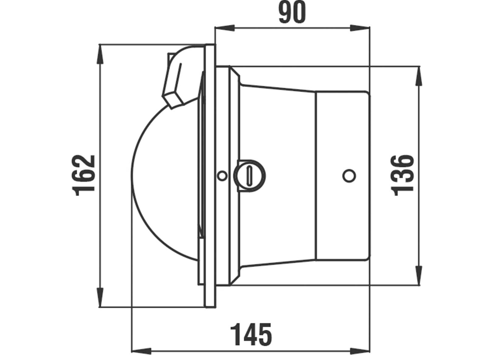 Bussola Verticale Riviera Pegasus 4-BP2 Nera Rosa Rossa-img2521009_2.jpg