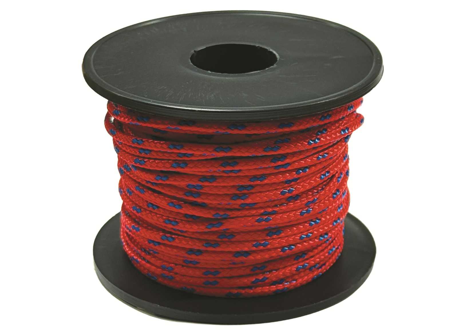 Red Polypropylene Braided Rope Spool with Tracer Ø2mm 30m-img3106242_1.jpg