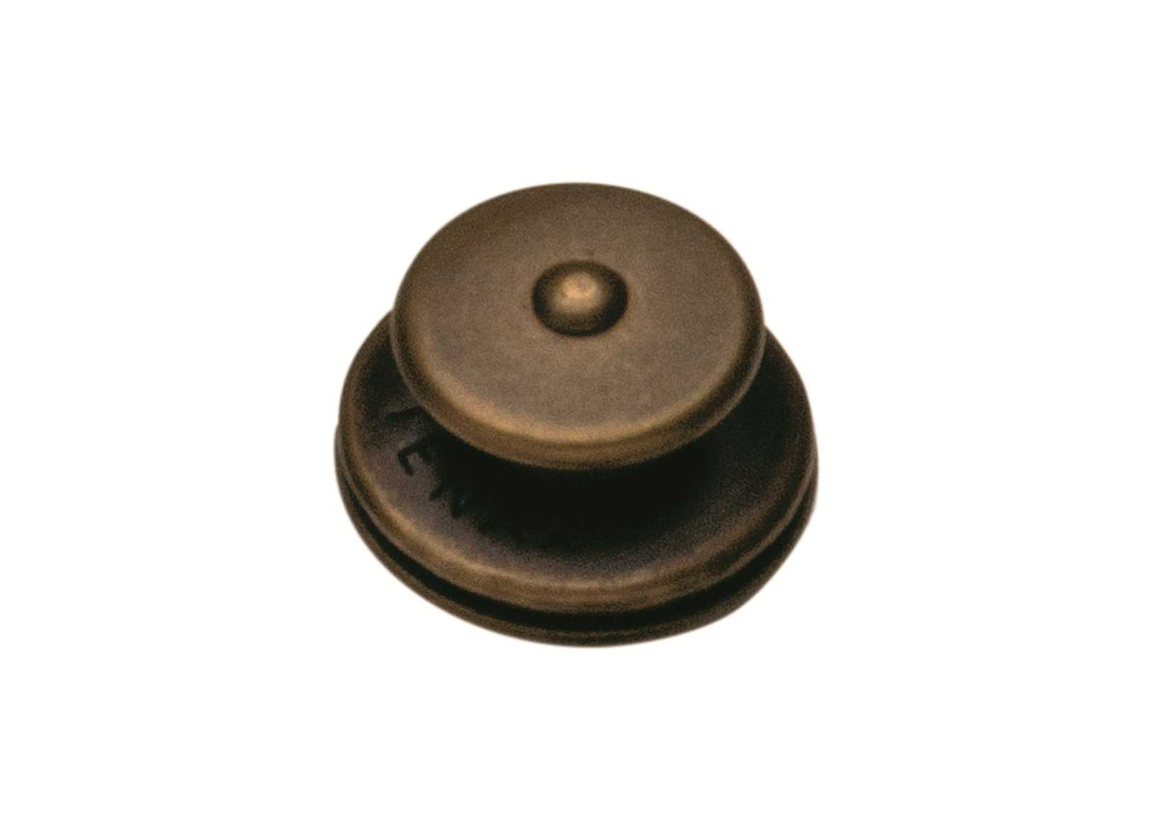 Image Testa Bottone Loxx in Ottone Antico