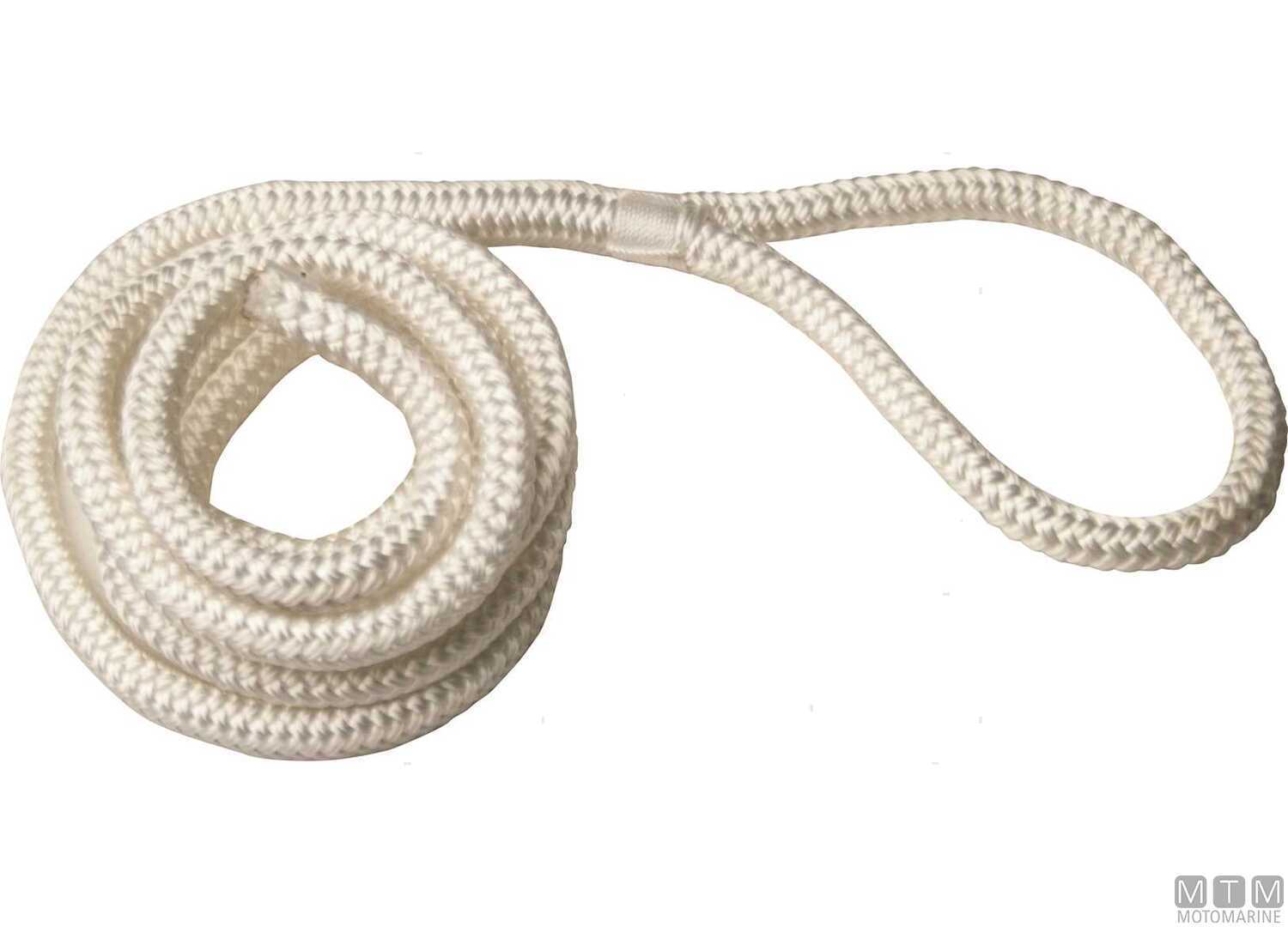 Image Treccia con Asola per Parabordi Bianca (CF2PZ) &Oslash;10mm X 2m