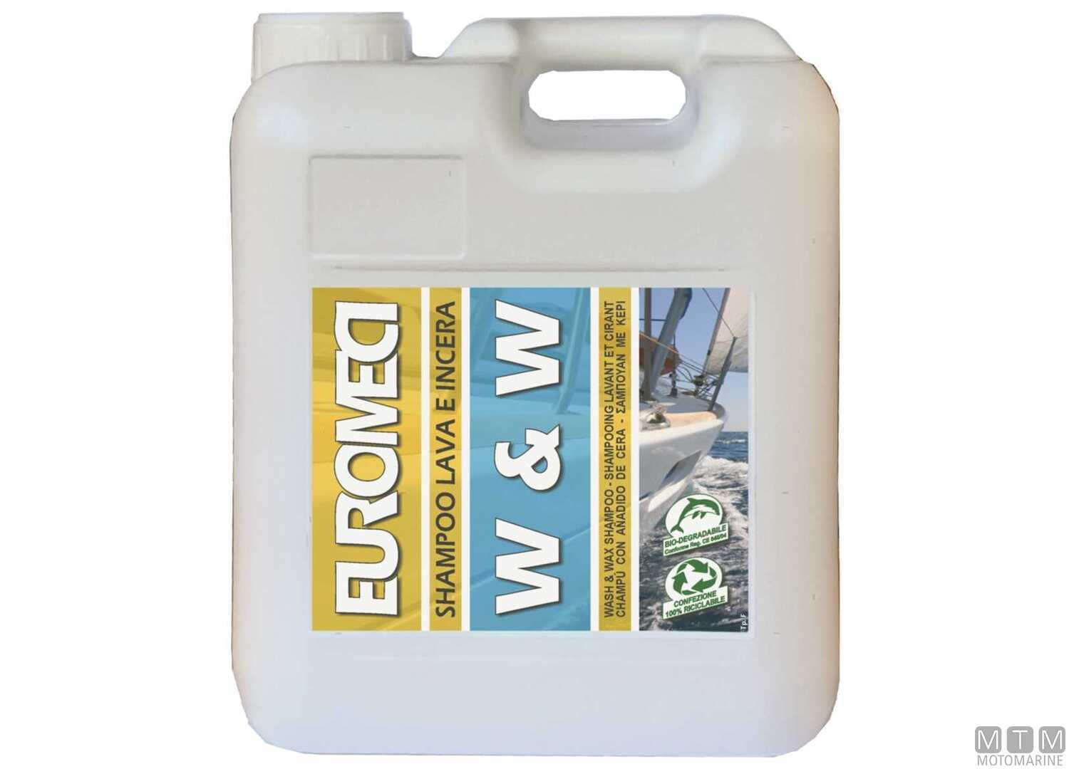 Image Euromeci W&w Detergent And Wax 5L