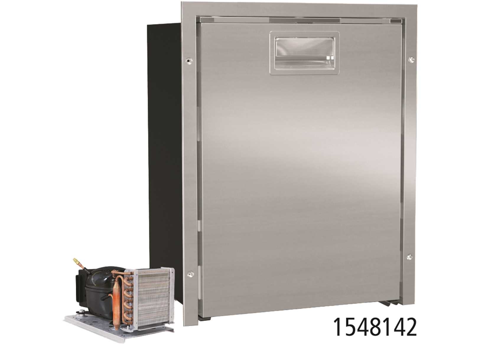 Frigorifero 42L Inox Vf C42LX Compressore Esterno-img1548142.jpg