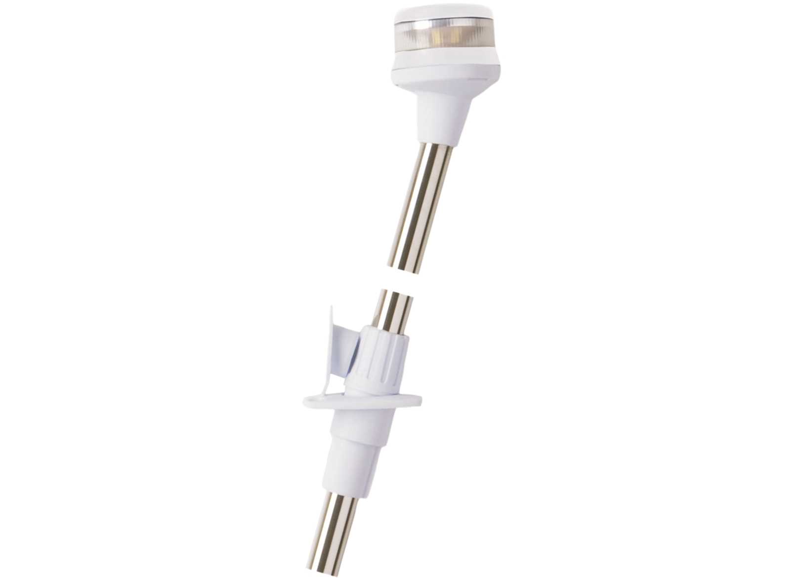 Image Fanale di Via Led 360 Bianco su Asta Telescopica h60cm