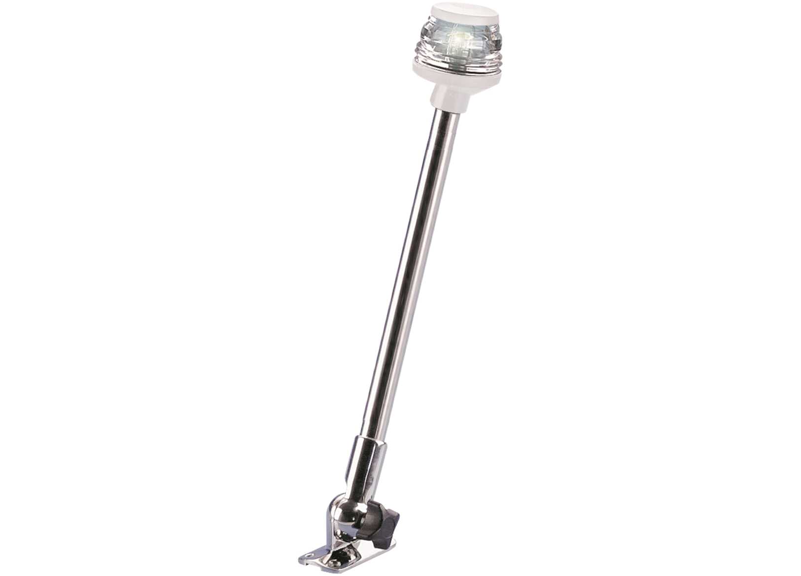 Image Led 360 White Navigation Light on Folding Pole White Body h23cm
