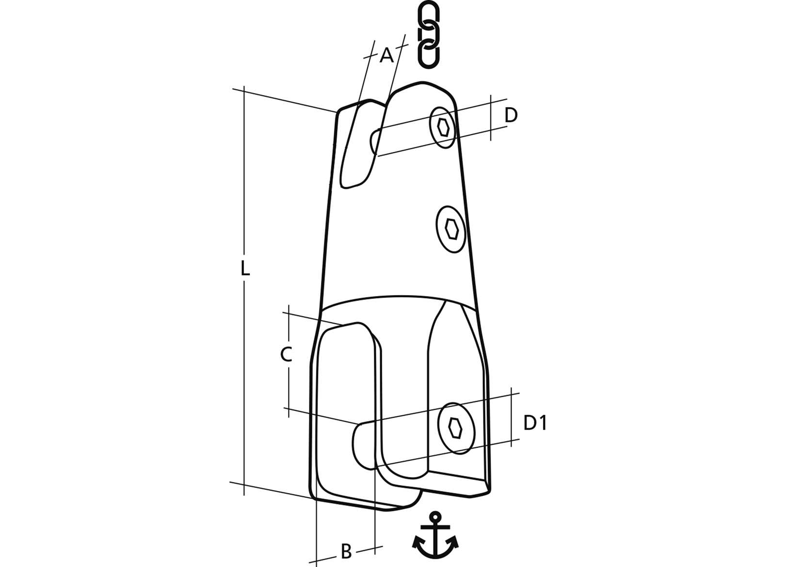 Sidermarine G70 Anchor Connector Ø12/14/16mm 316 Stainless Steel-img0123234_.jpg