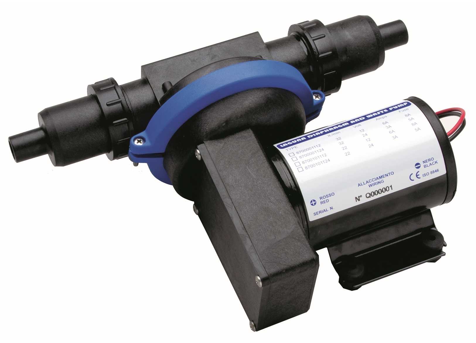 Image Pompa Acqua in Linea Ocean Grey Drain 20L 12V