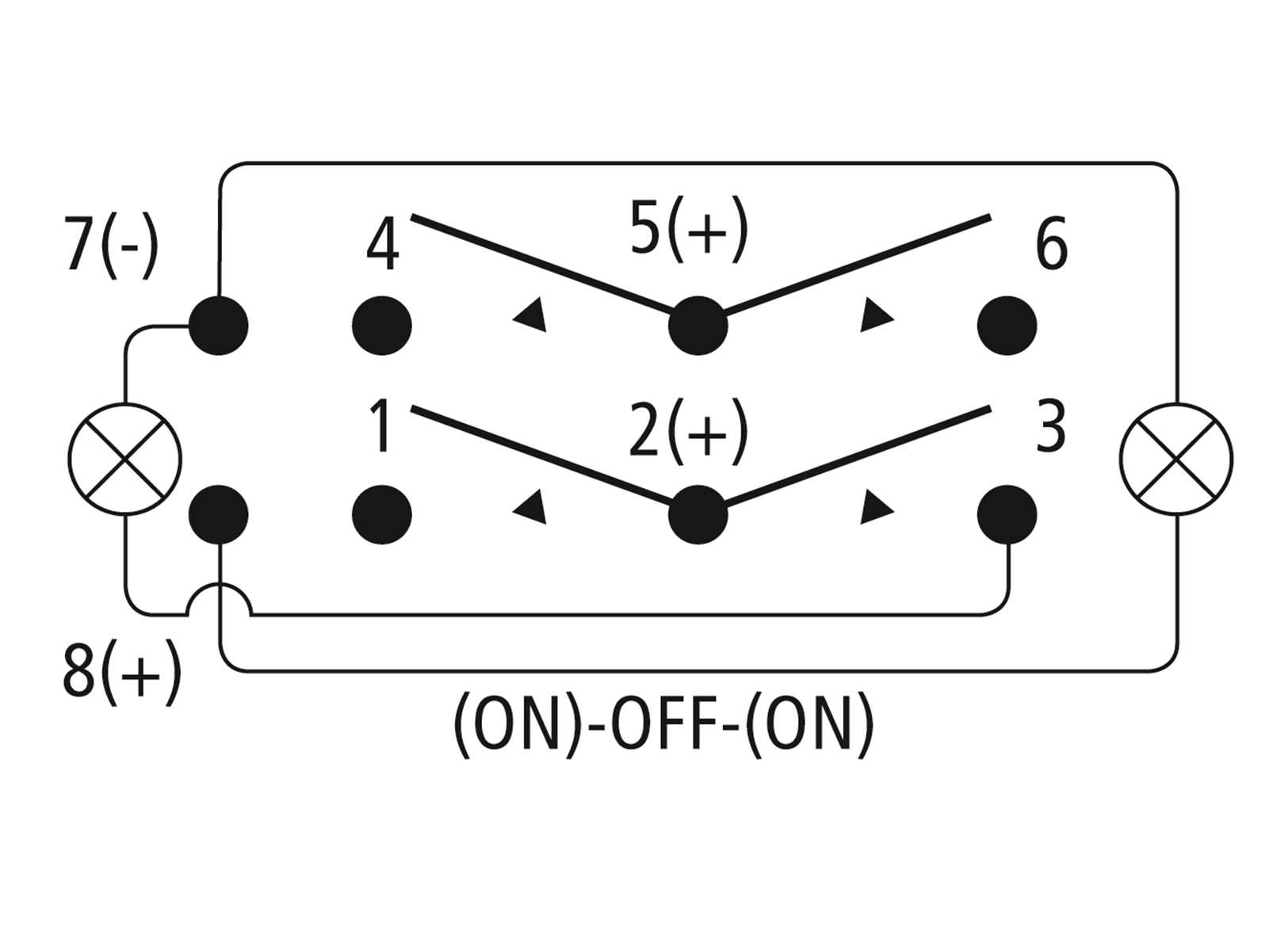 Interruttore (on)-off-(on) Anchor 20A 8 Terminali-img2100540_2.jpg