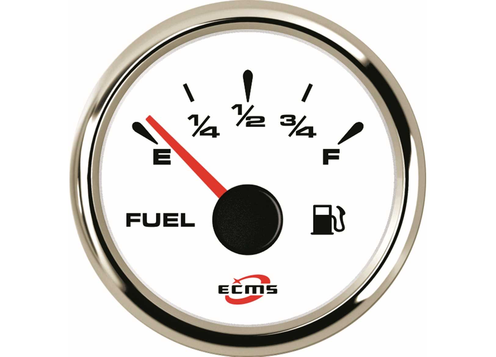 Image Indicatore Livello Carburante White/chrome