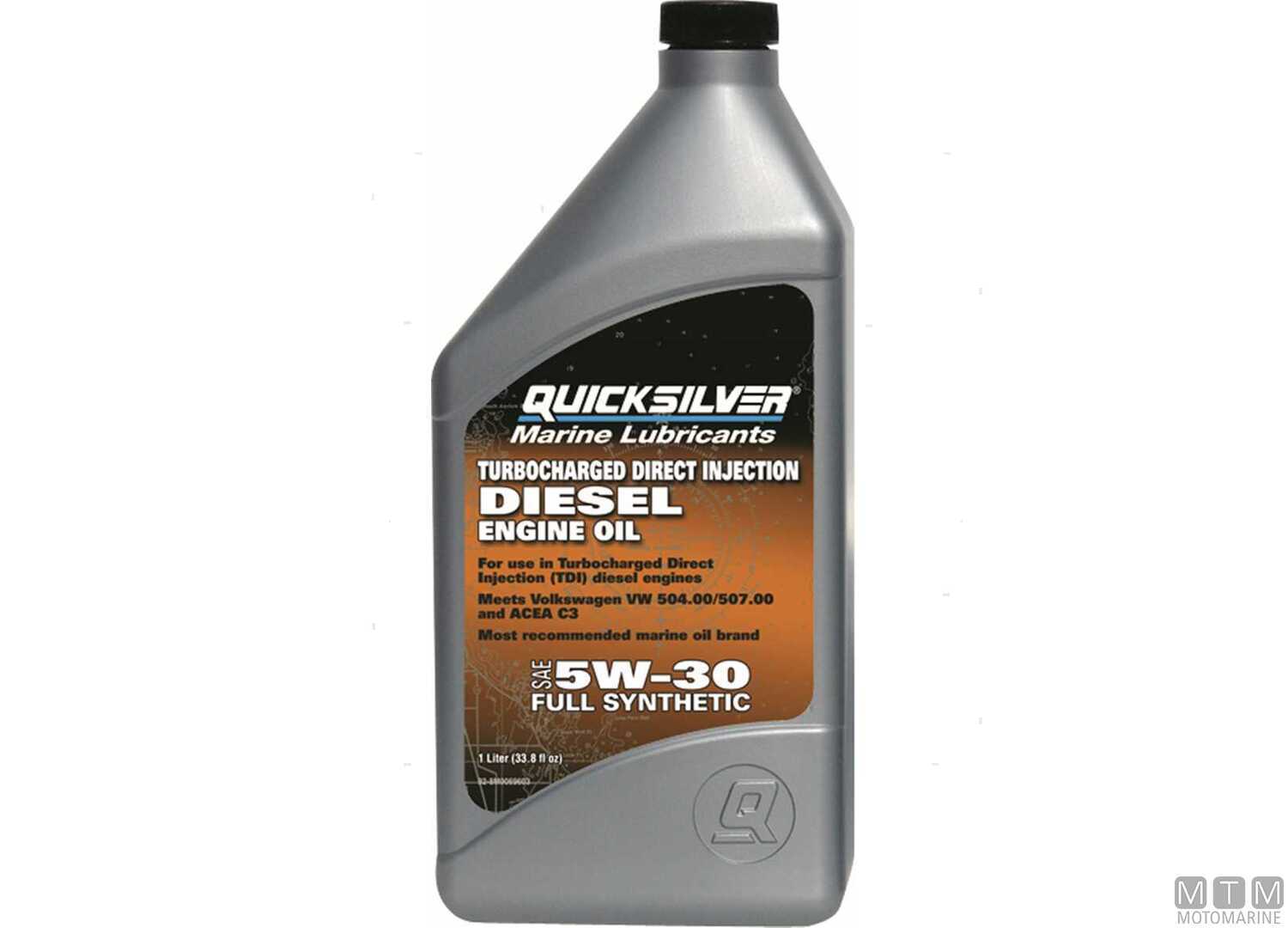 Image Olio 4 Tempi Quicksilver 5W30 Diesel Tdi Synthetic Oil 6X1L