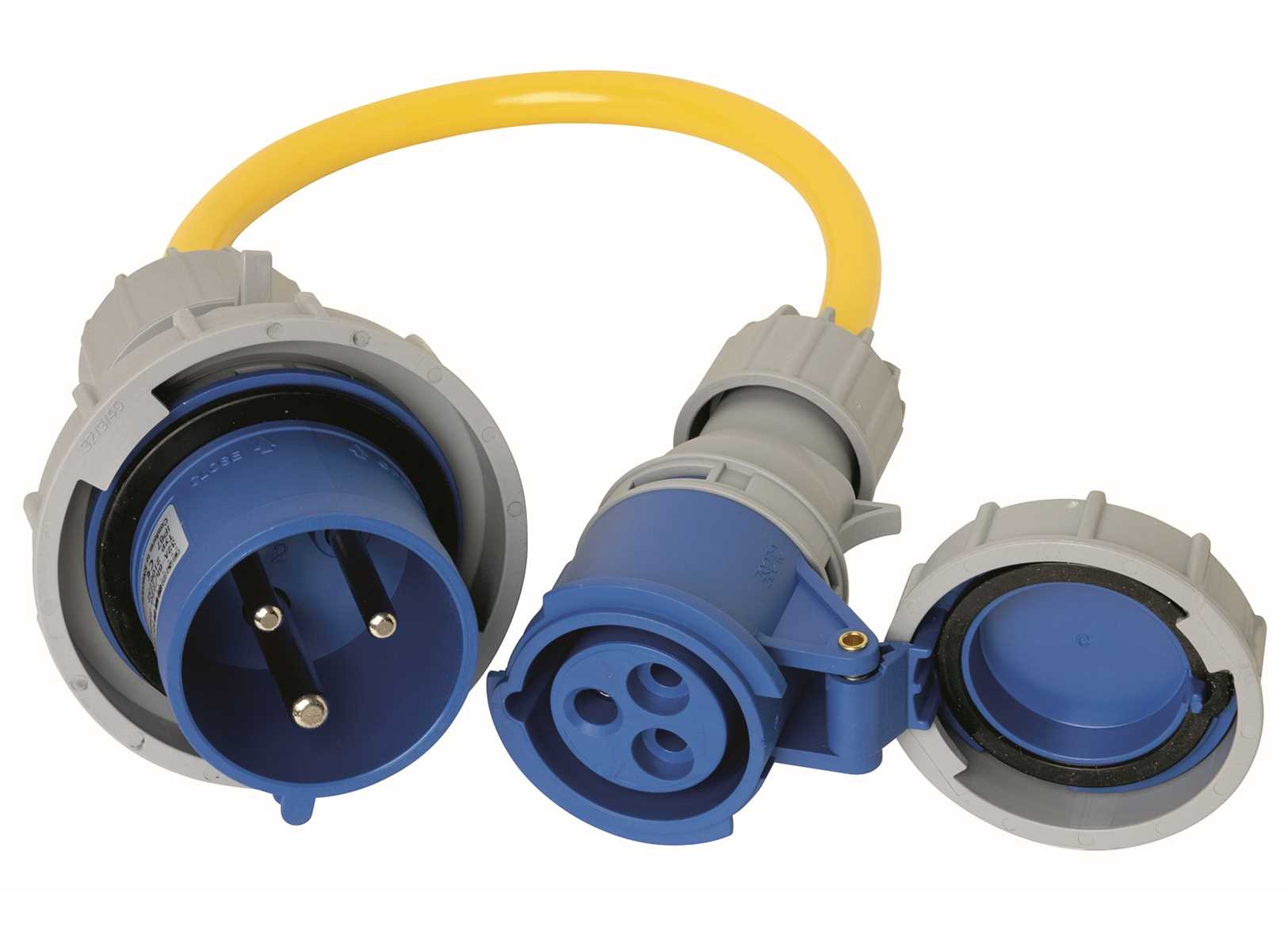 Image CE IP67 Extension Adapter Socket 16A Plug 32A