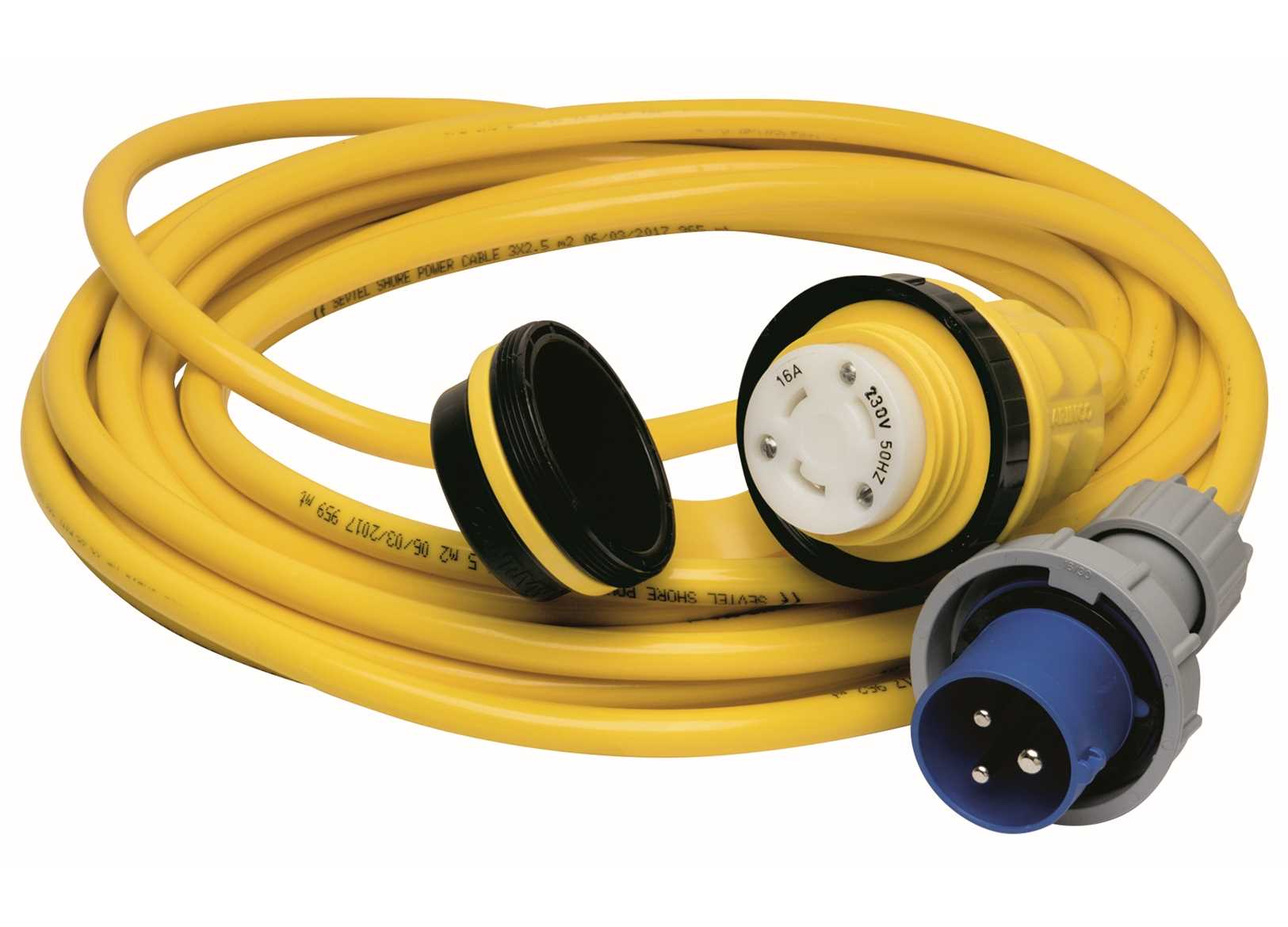 Image Shore Power Cable with Marinco Plug 16A 15MT