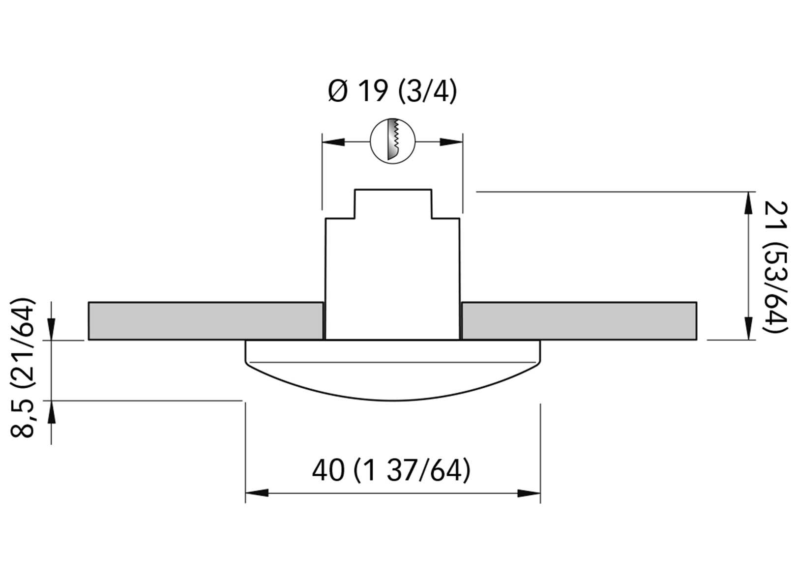Luce di Cortesia Led Luce Blu Quick Patricia IP65-img2149601_2.jpg