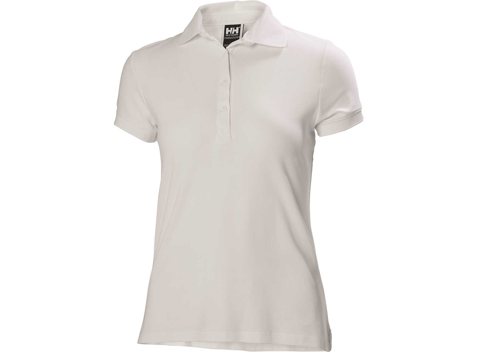 Image Polo H/h Crewline Donna 001 Bianco Xl