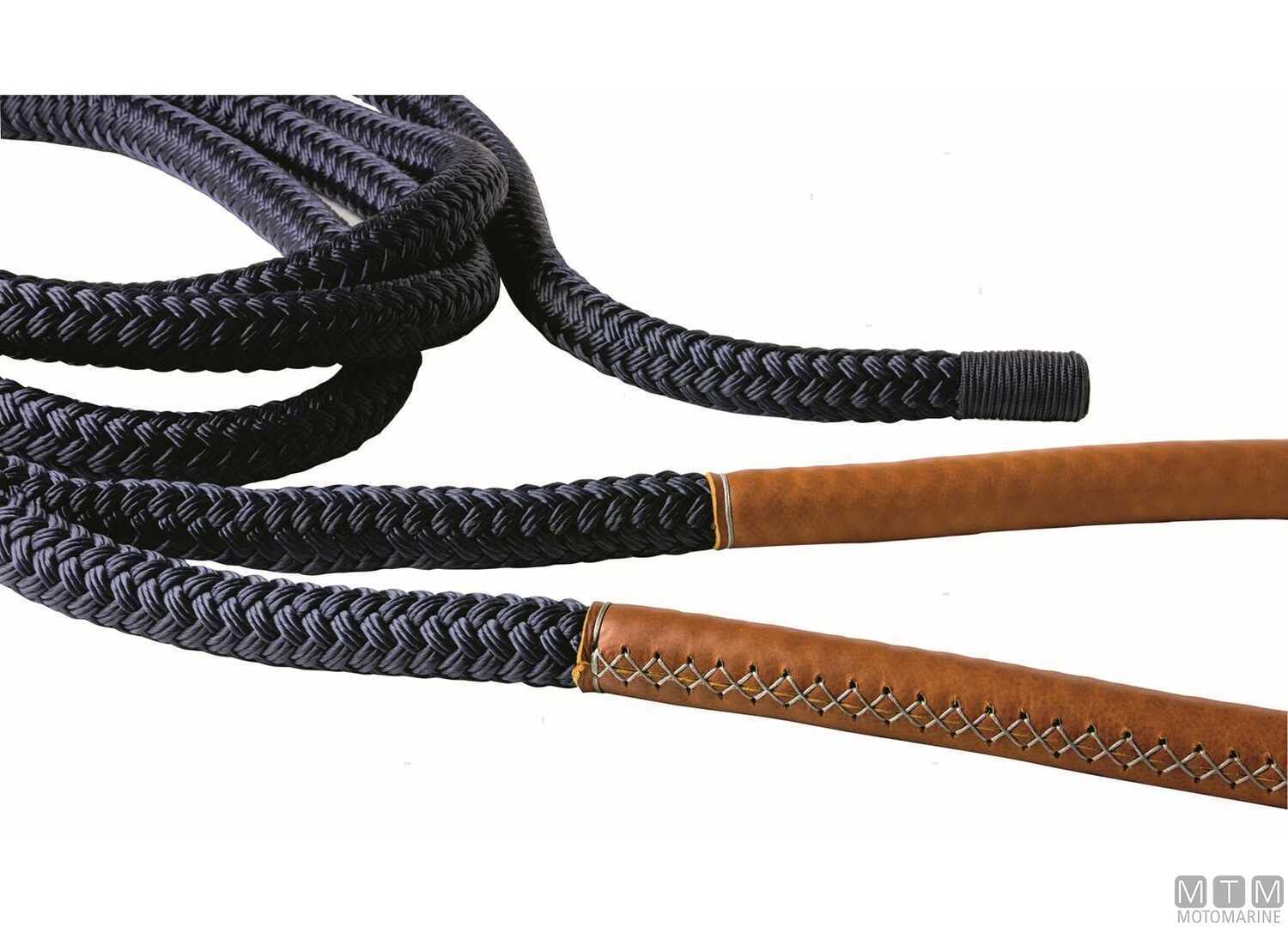 Treccia Ormeggio Blu con Gassa Cuoio Marrone 75CMD28MM 16m-img3101842_2.jpg