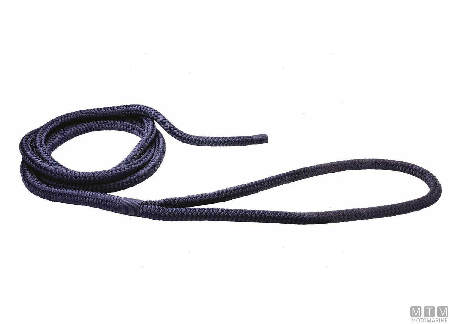 Image Treccia Ormeggio Blu con Gassa 100cm &Oslash;36mm 16m