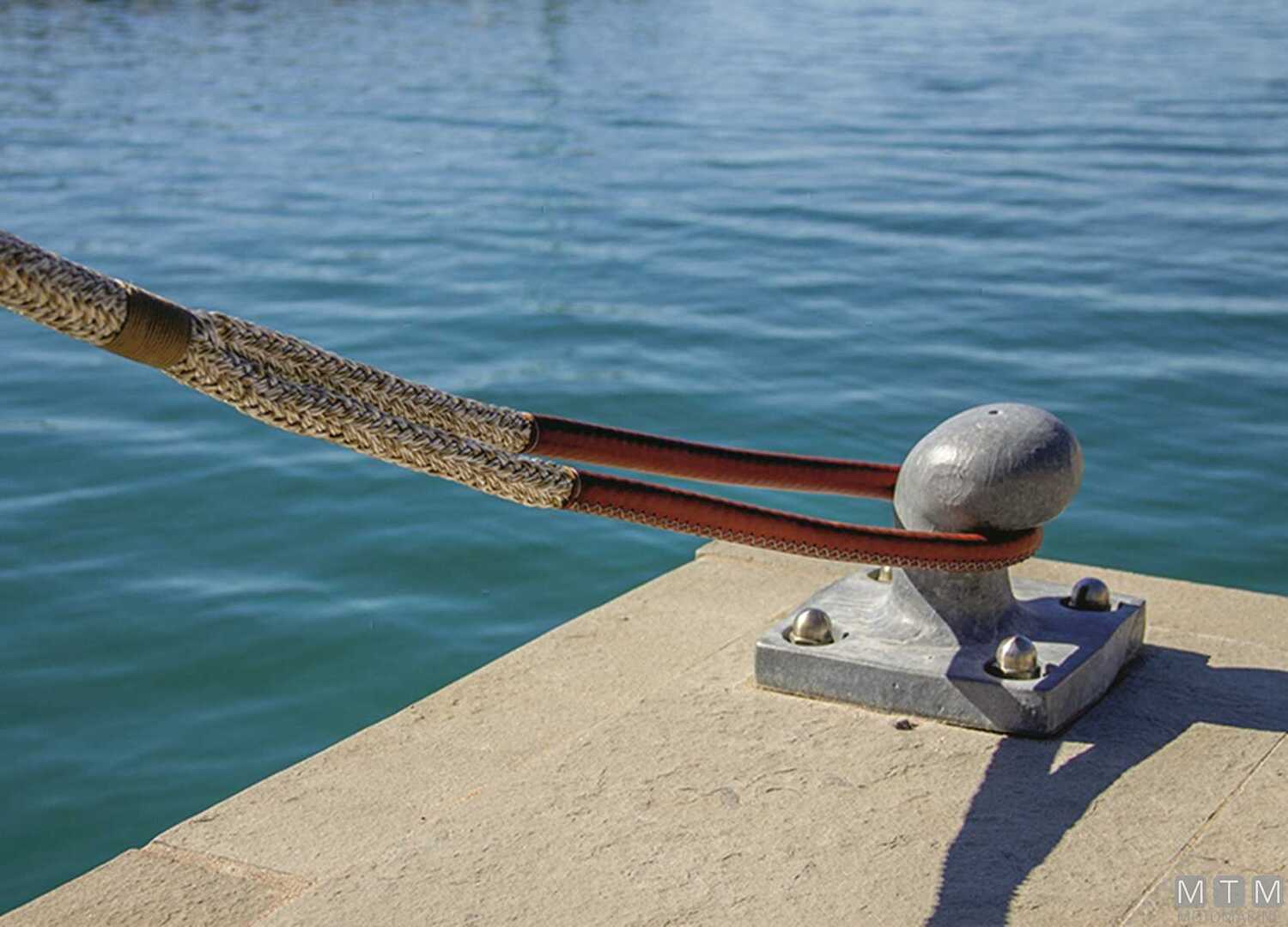 Treccia Ormeggio Beige con Gassa Cuoio Marrone 100cm Ø32mm 20m-img3101682_4.jpg