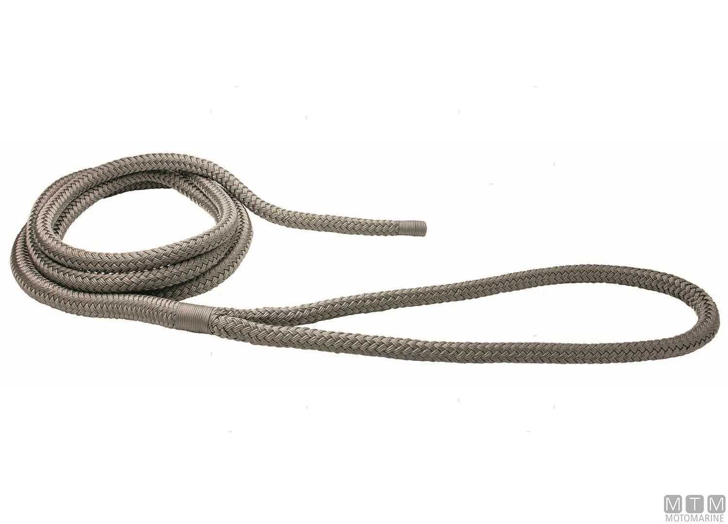 Image Treccia Ormeggio Grigia con Gassa 100cm &Oslash;36mm 16m