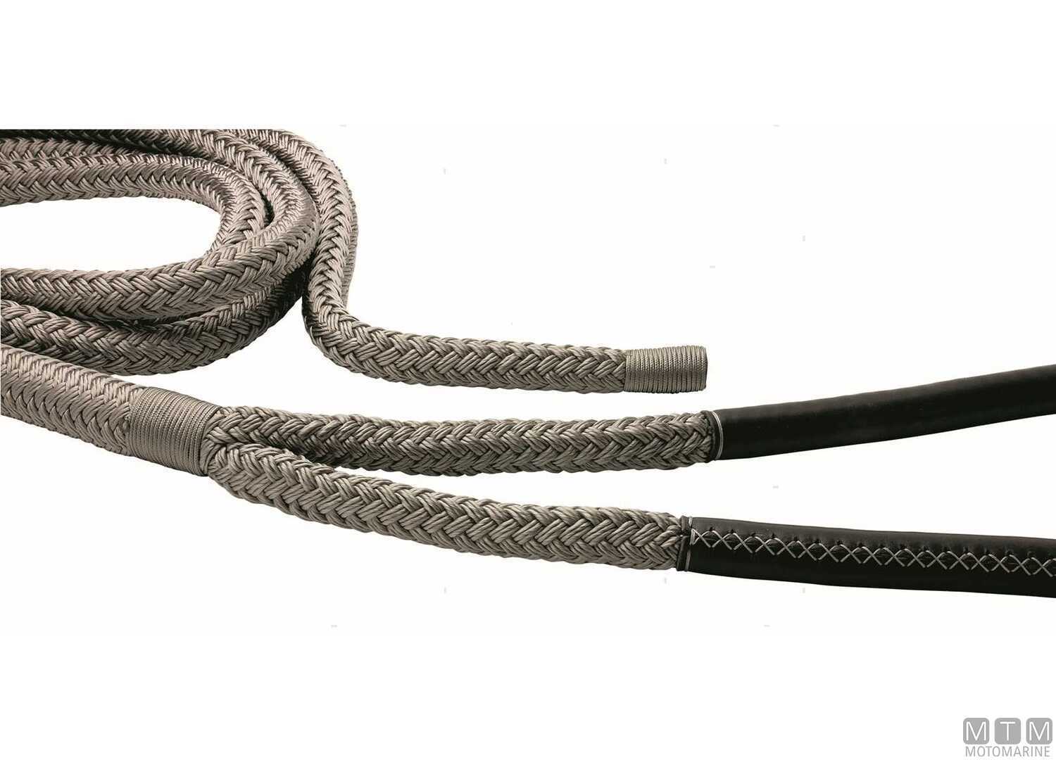 Treccia Ormeggio Grigia con Gassa Cuoio Nero 100cm Ø36mm 20m-img3101648_1.jpg