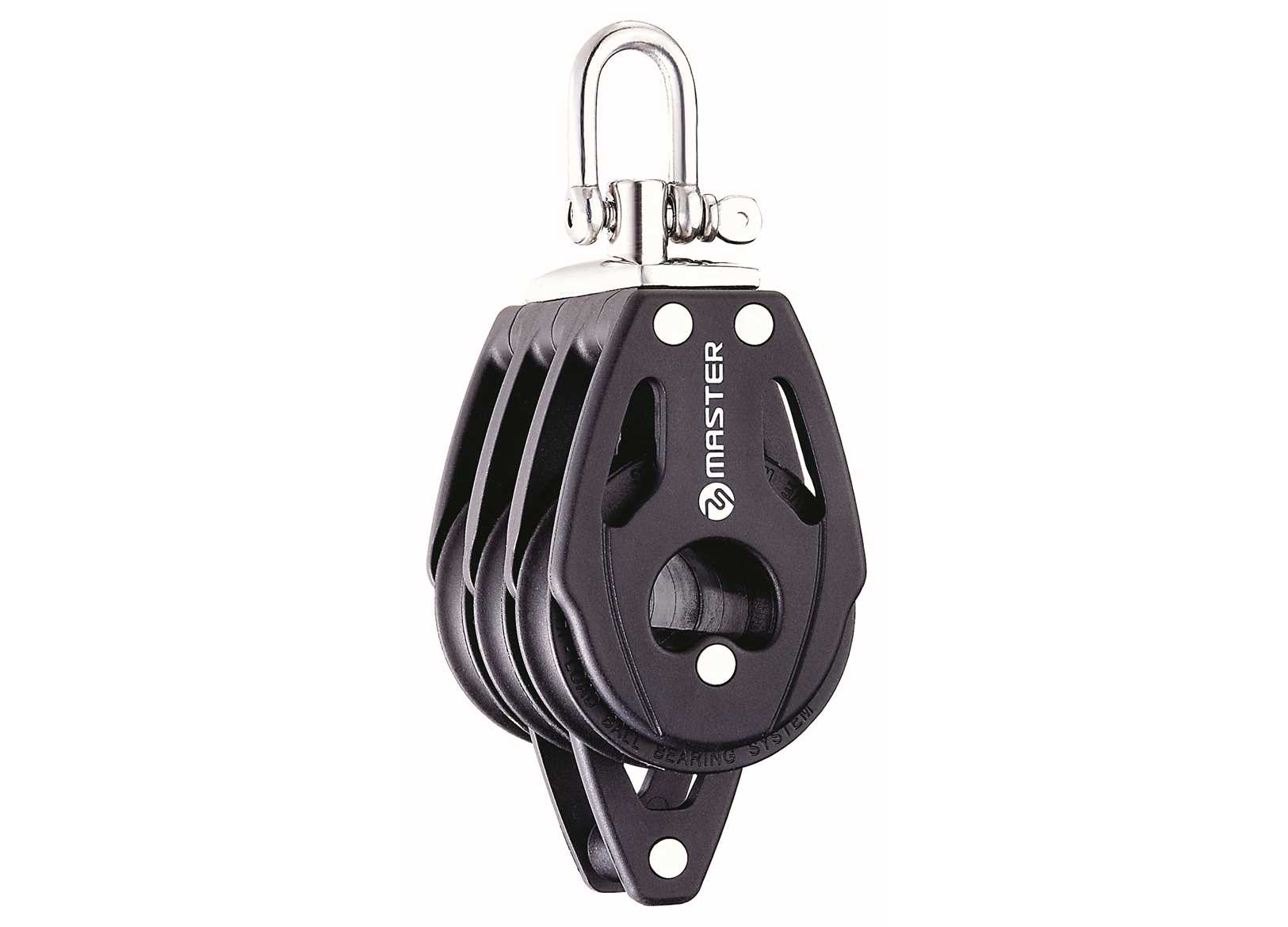 Image Bozzello Triplo con Arricavo Master Puleggia su Sfere &Oslash;29mm