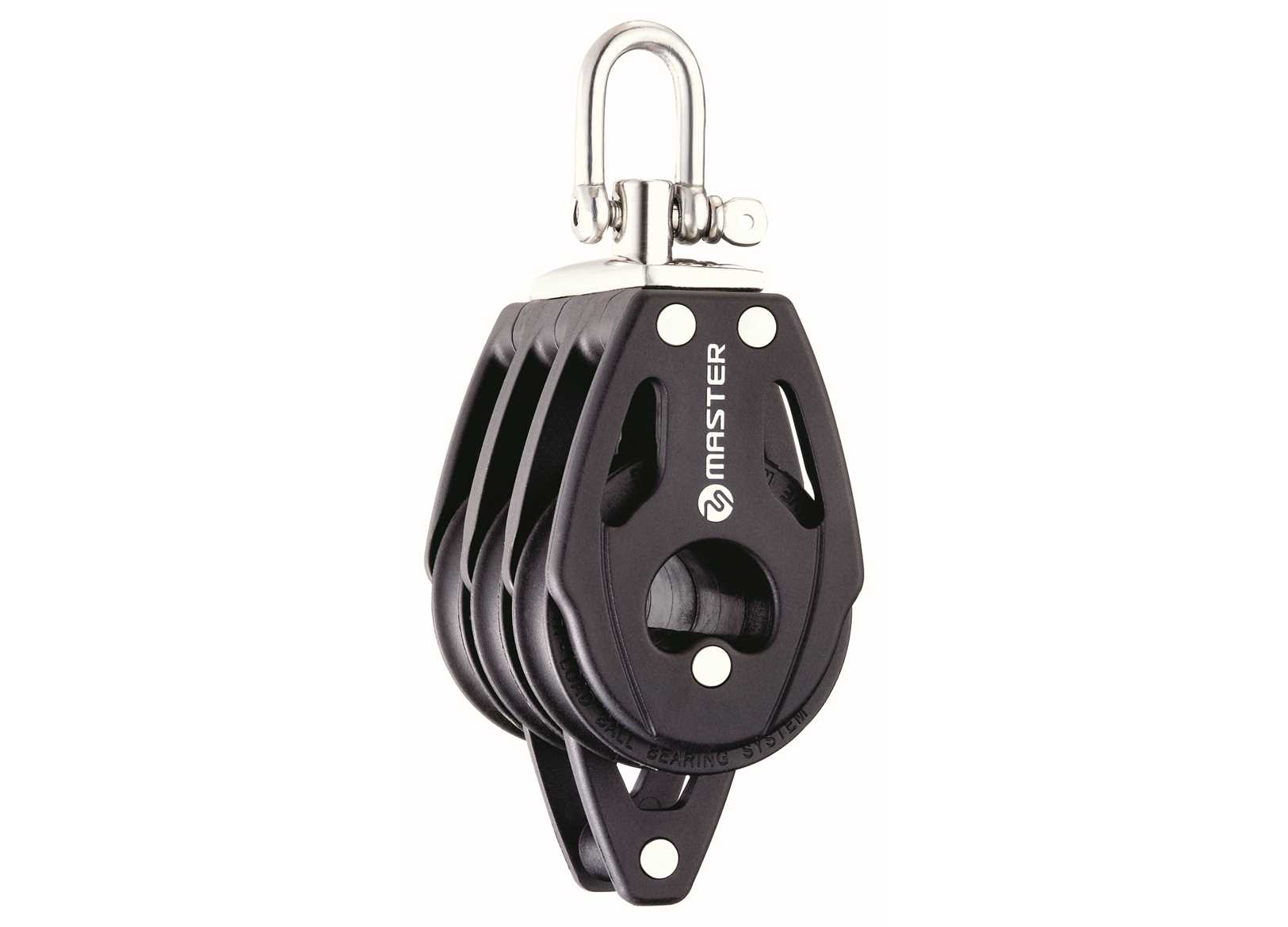 Image Bozzello Triplo con Arricavo Master Puleggia su Sfere &Oslash;40mm