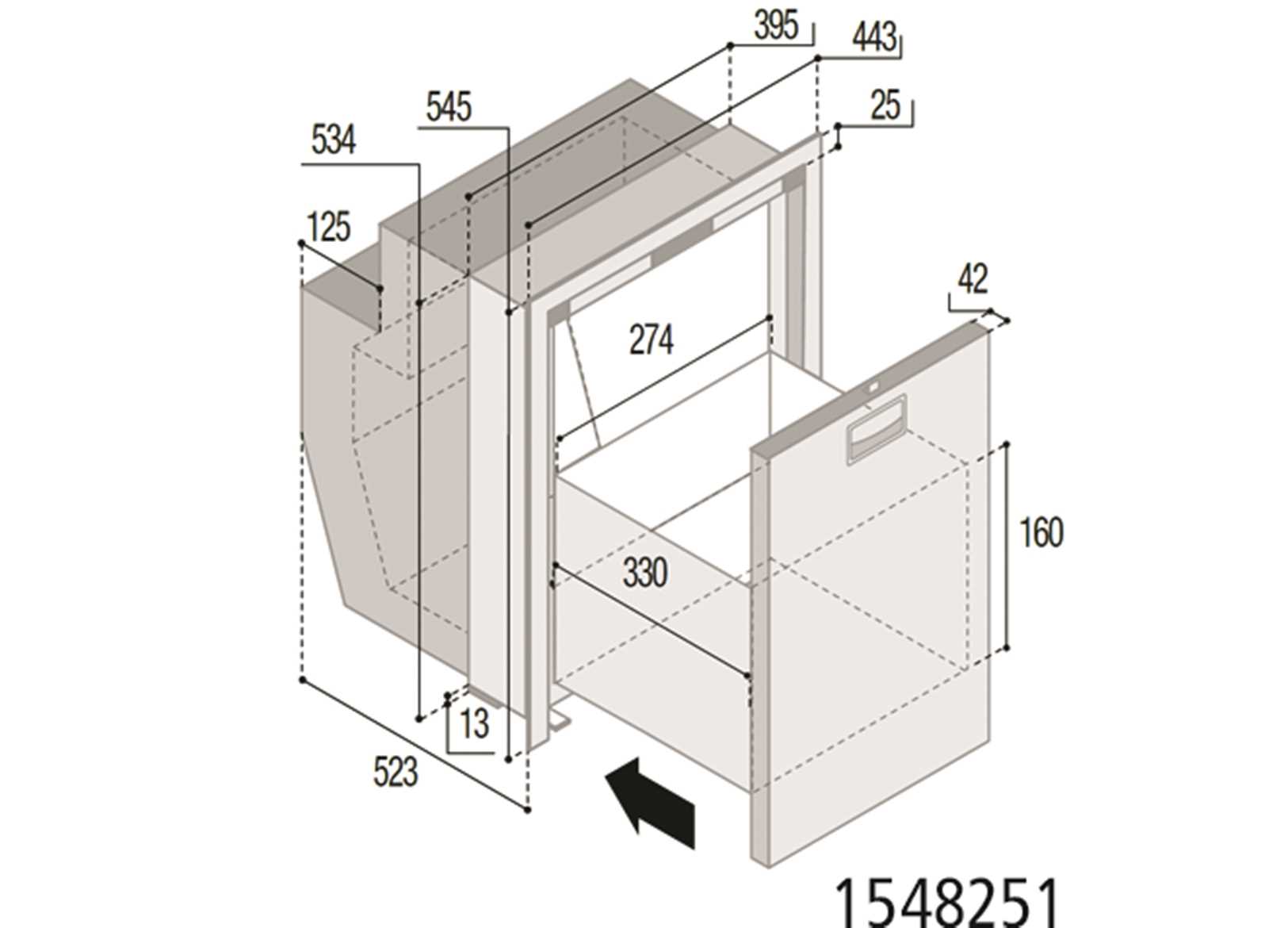 Frigorifero a Cassetto L51 Vf DW51I-img1548251.jpg