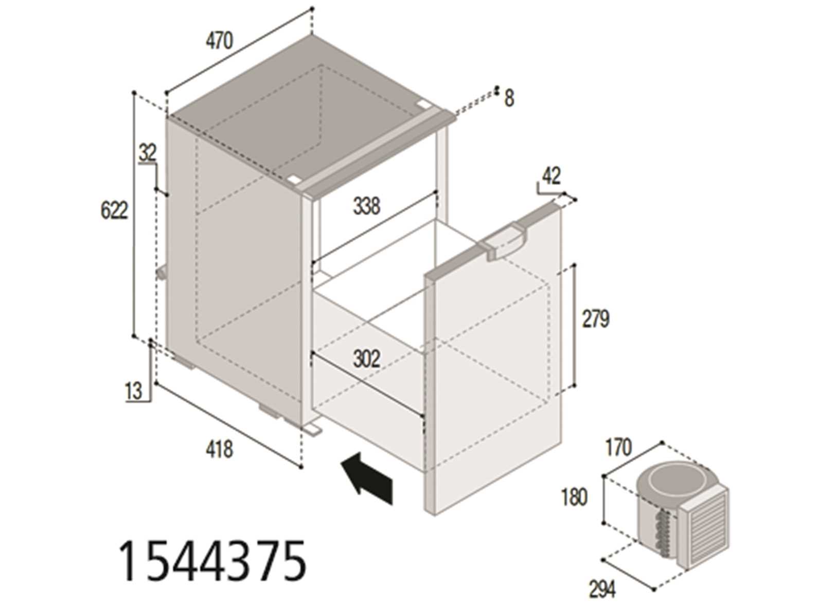Frigo a Cassetto 75L Vf C75DW-img1544375.jpg