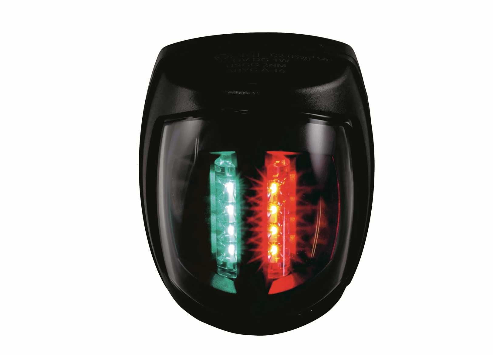 Image Fanale di Via Led Combinato Rosso/verde Sirius Nero