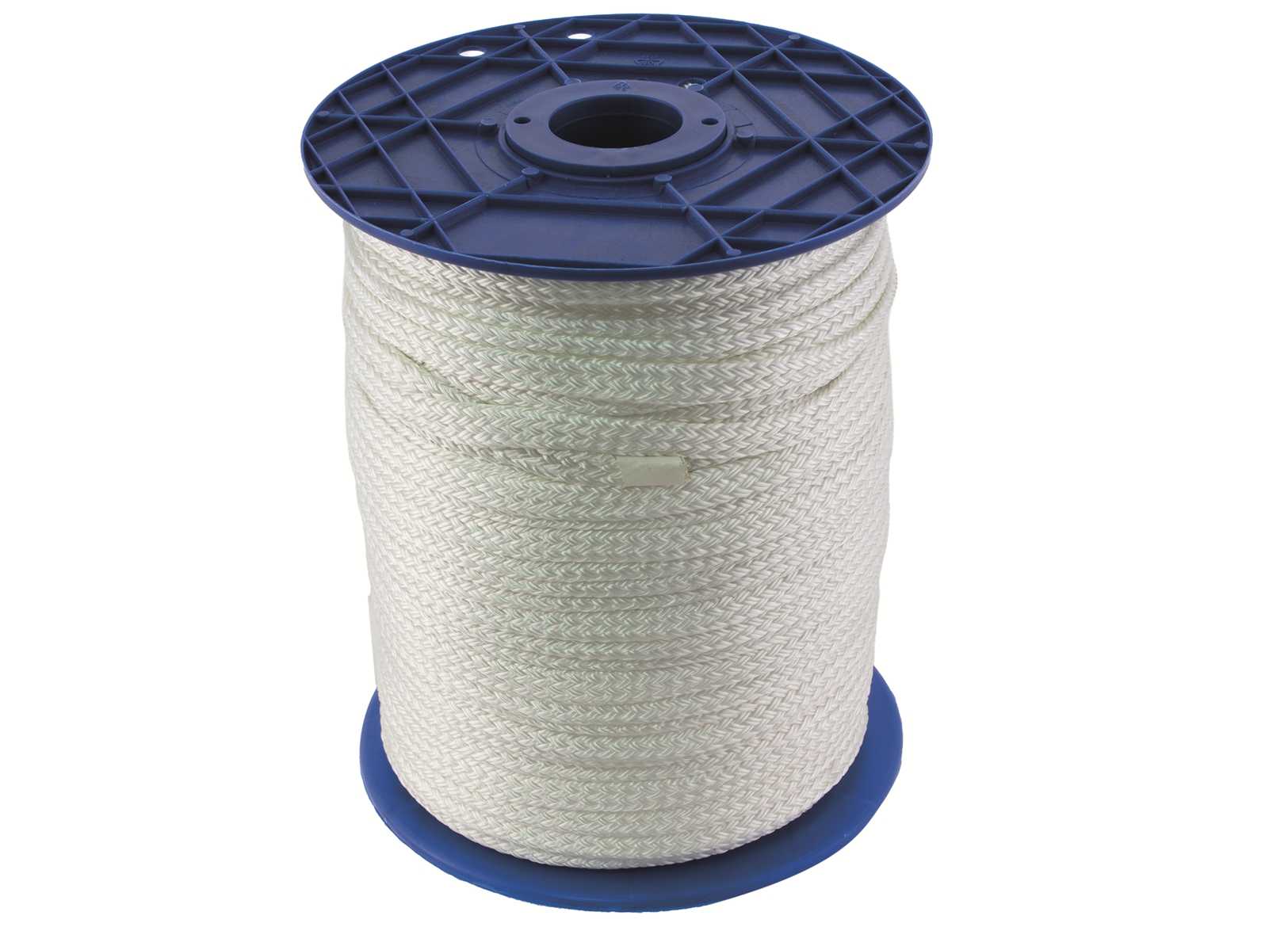 Image White Polyester Flat Fender Line &Oslash;10mm 100m