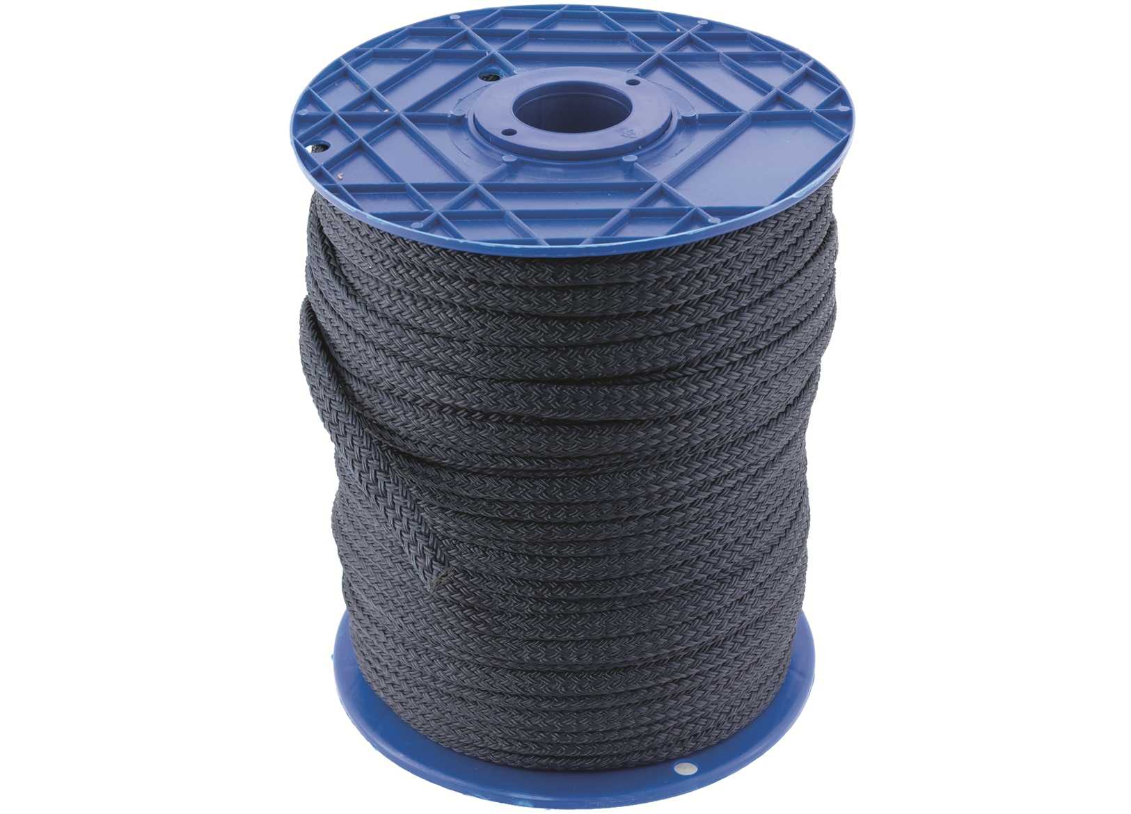 Image Blue Polyester Flat Fender Line &Oslash;10mm 100m