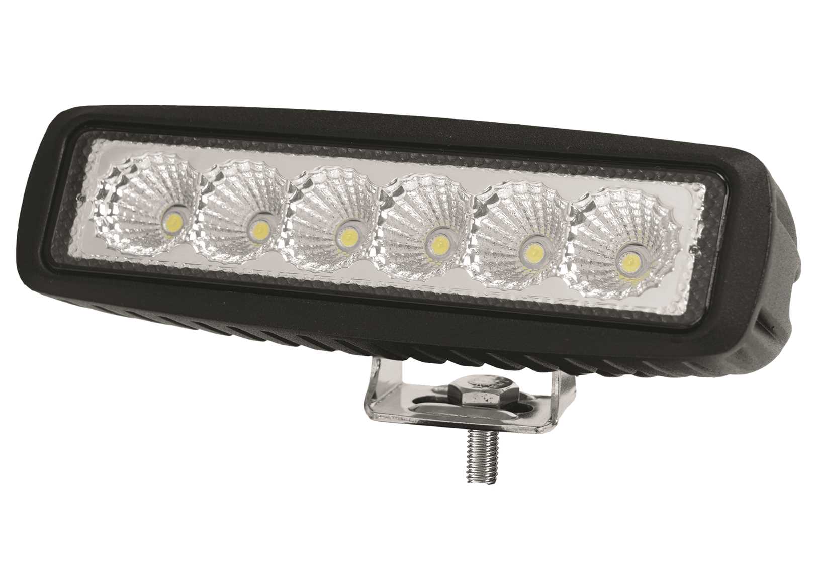 Image Faretto Led da Coperta Nero 160x46mm