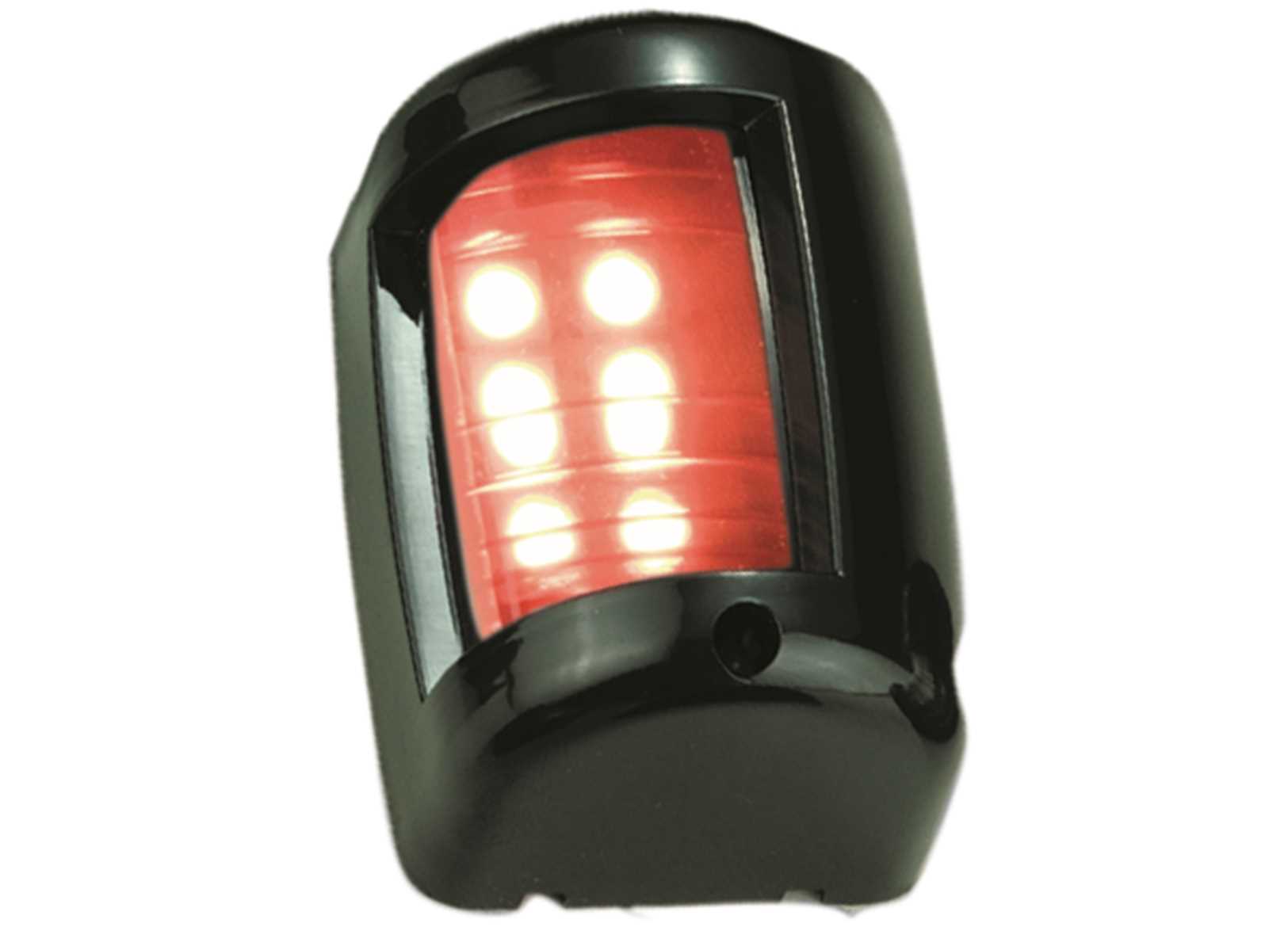 Image Mini Black Side Red Led Navigation Light 43x59mm