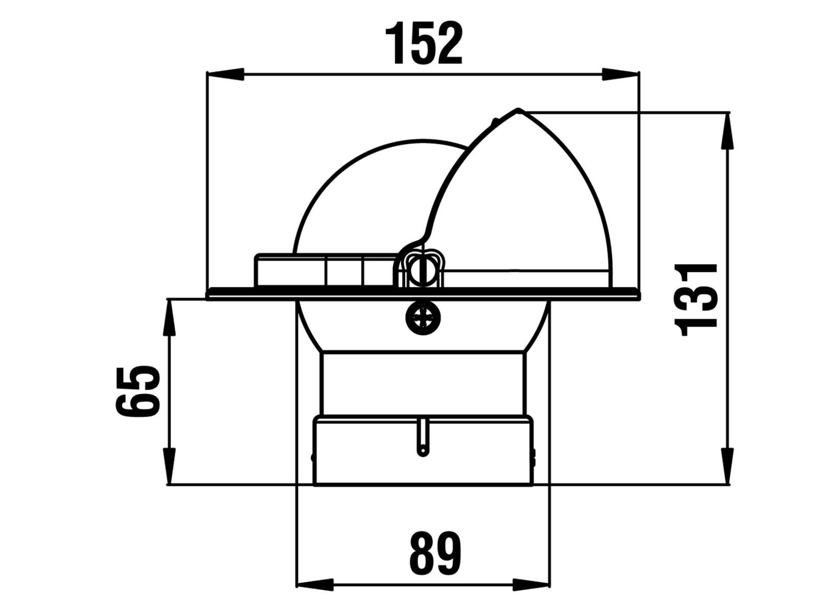 Bussola Riviera Zenith BZ1 Hs Calotta Nera-img2502118_2.jpg