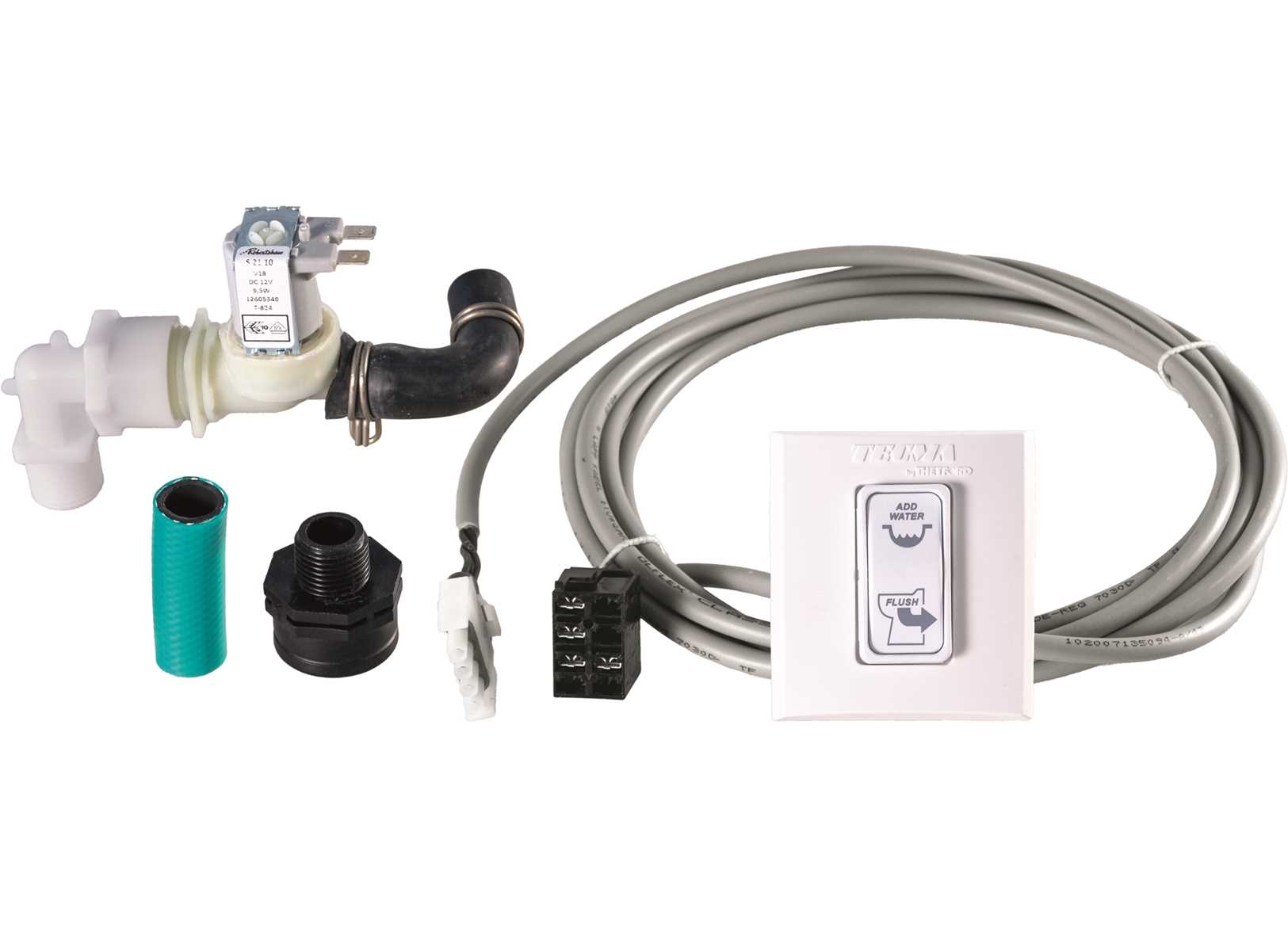 Image Pannello Ed Elettrovalvola Eco 12V per Toilettes Tecma T-PF.P128