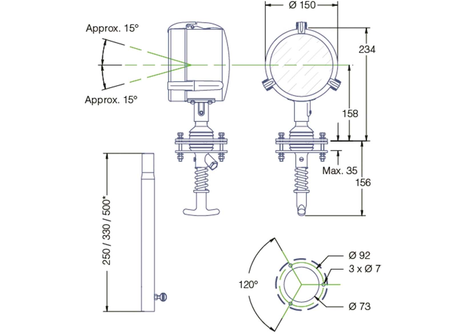 Dhr 150 Led Searchlight Cabin Control 12-32V-img2123345_2.jpg