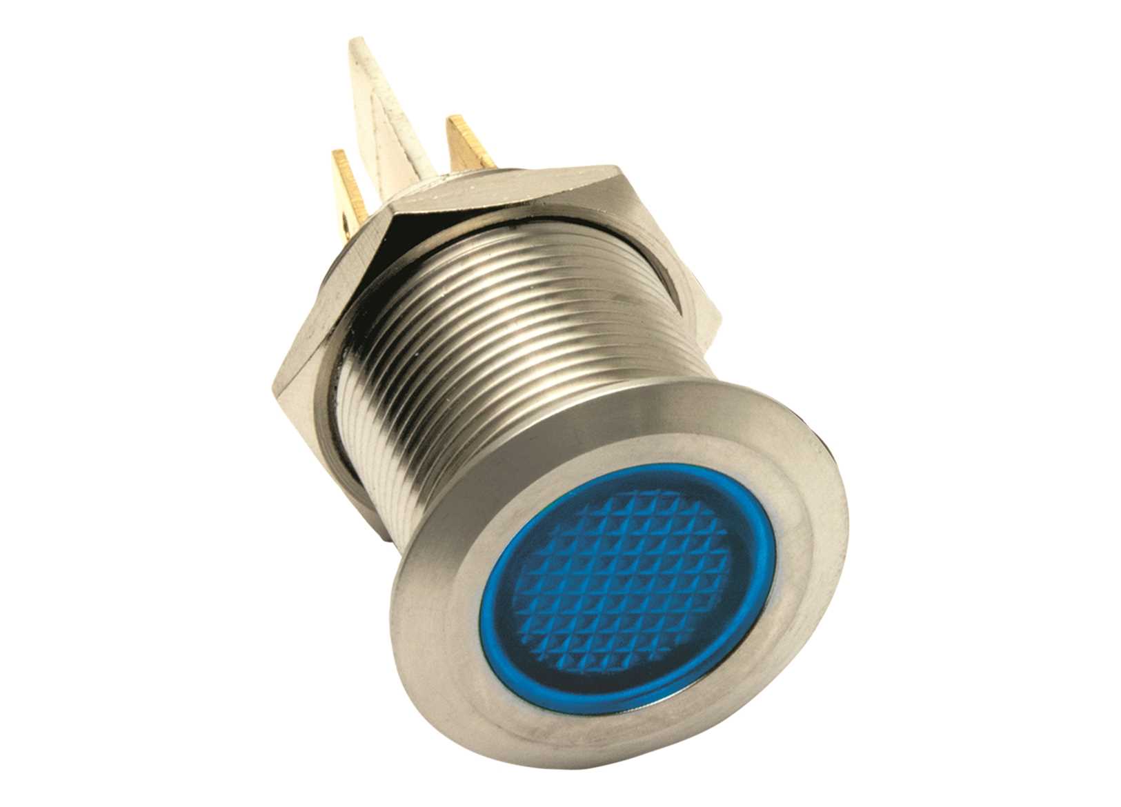 Image Blue Led Pilot Light 24V &Oslash;19mm