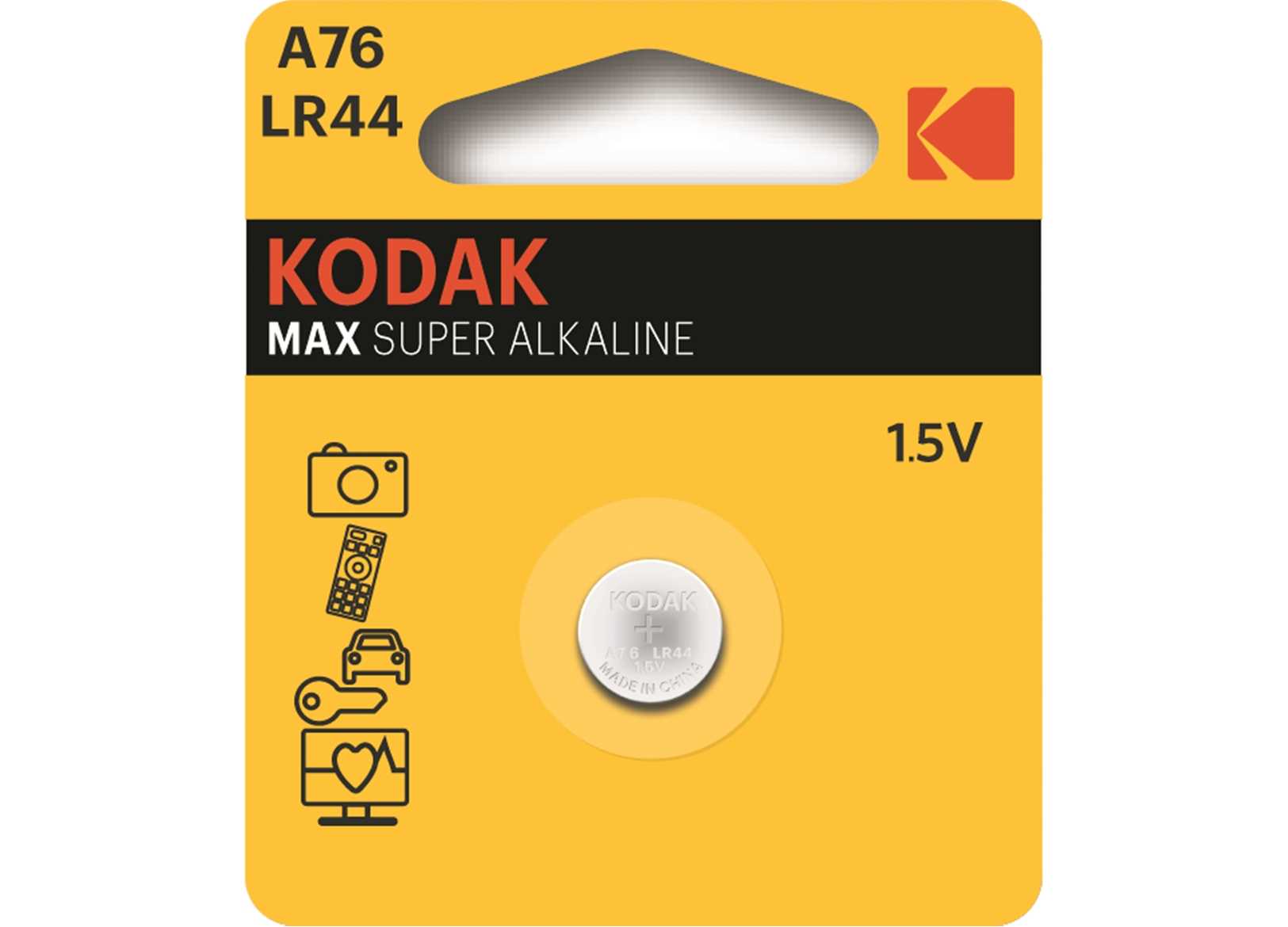 Image Kodak LR44/A76 Battery