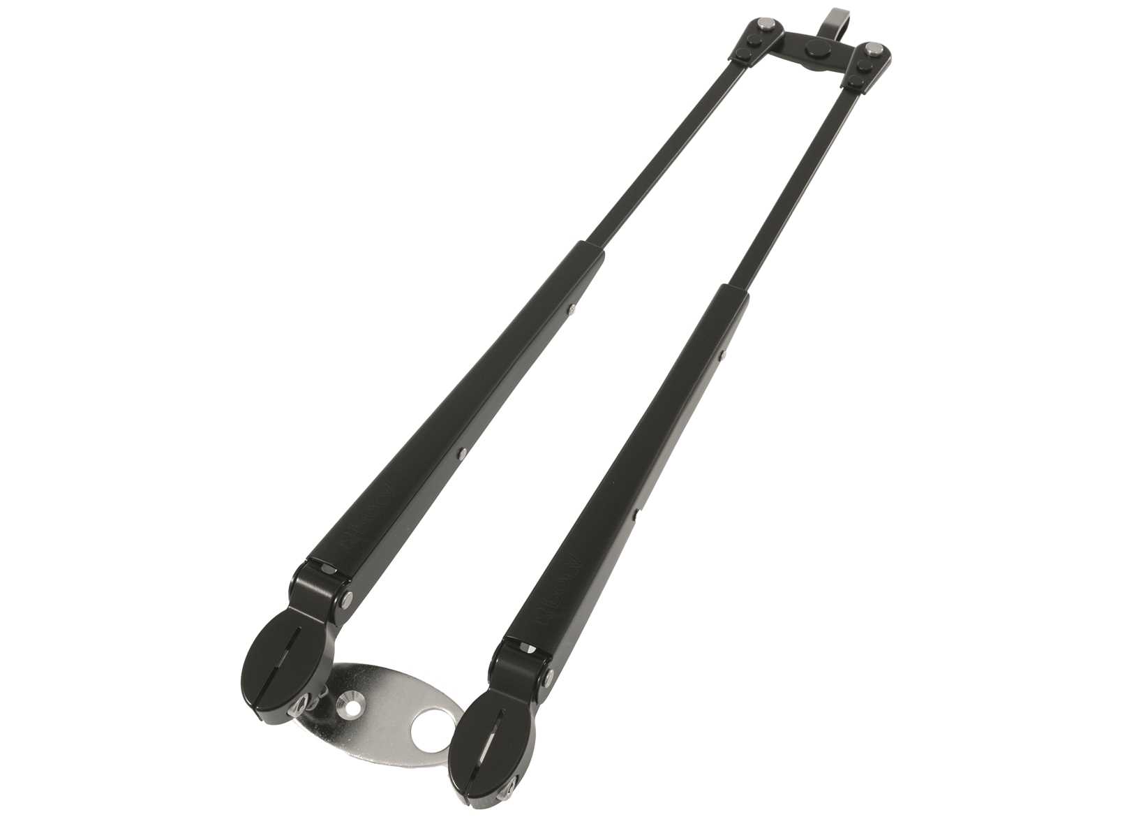 Image Braccio Telescopico Pantografo Roca 324/460mm Inox Brunito