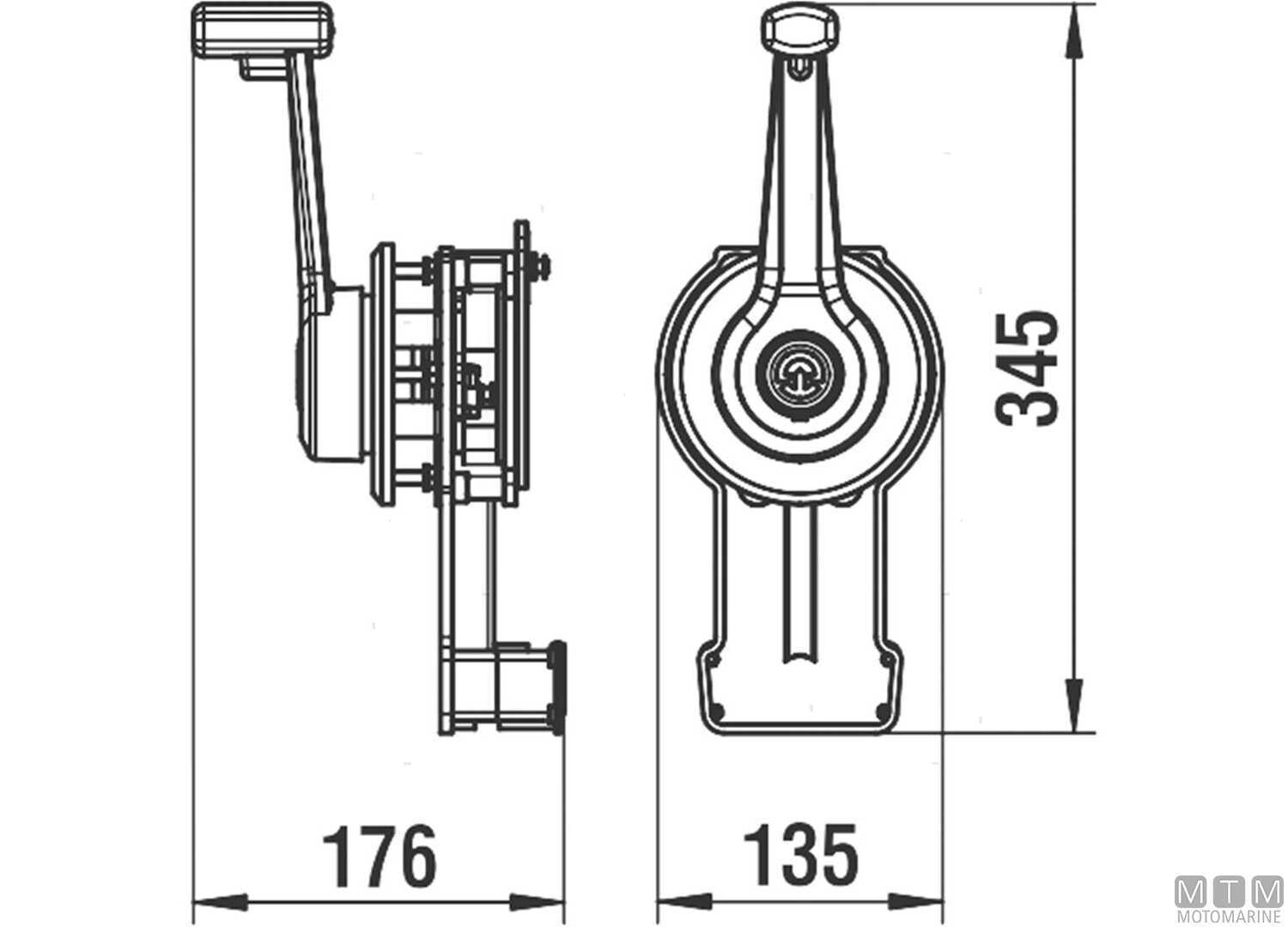 Riviera CM02 Black Dual Action Single Lever Side Mount Control-img4607011_3.jpg