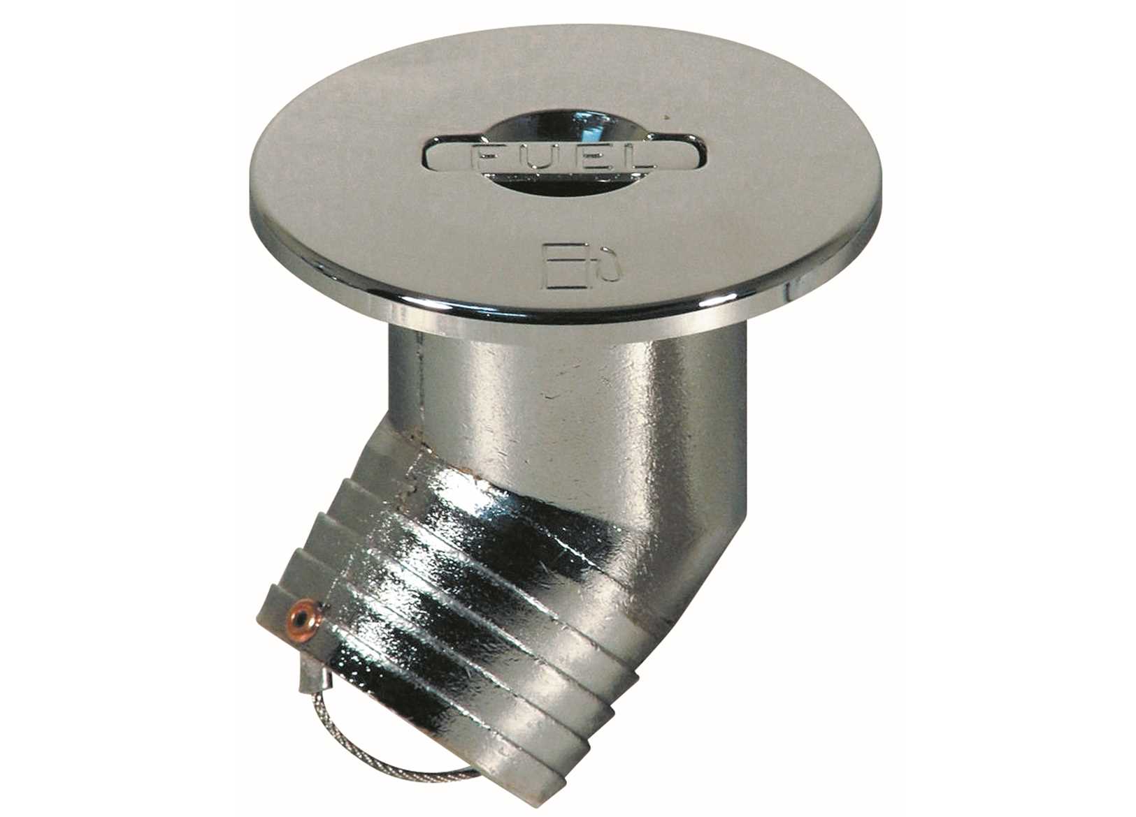 Image Lift 45&deg; Fuel Deck Cap D38M&deg; Stainless Steel