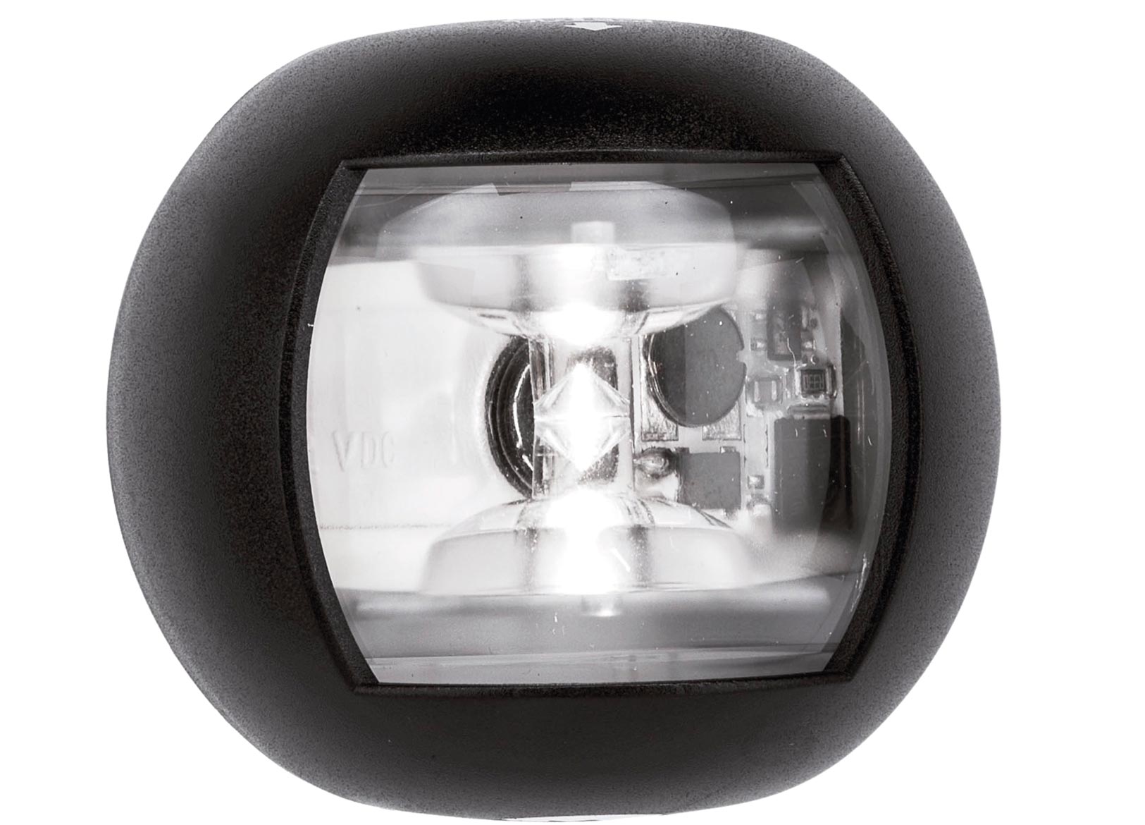 Image Fanale di Via Led 135 Poppa Mezza Sfera Nero 70x63mm