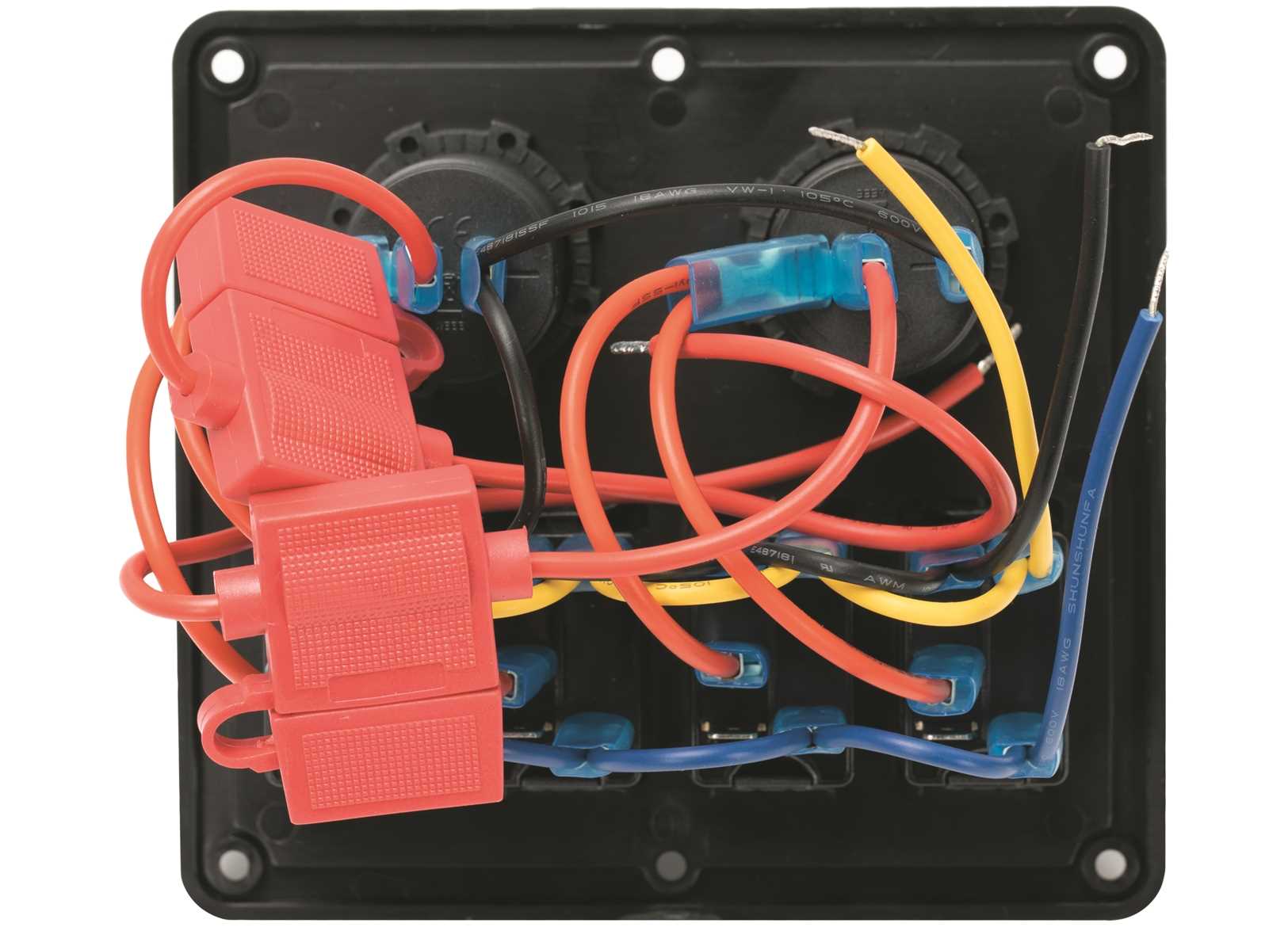 Pannello Con Interruttori Basculanti 4+2 Posizioni 130x120mm-img2102816_2.jpg